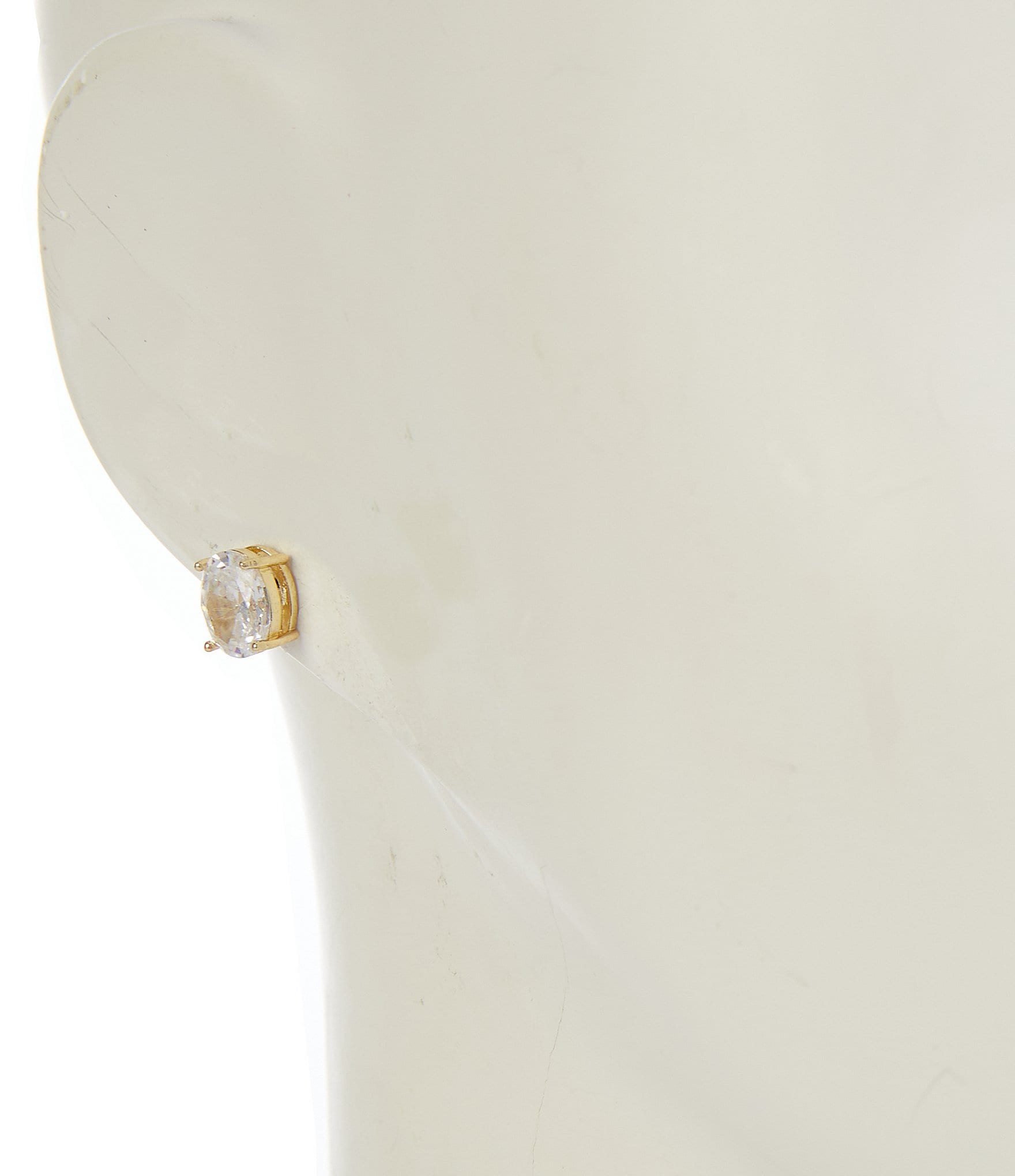 Anna & Ava Waterproof Cubic Zirconia Stone Stud Earring Set