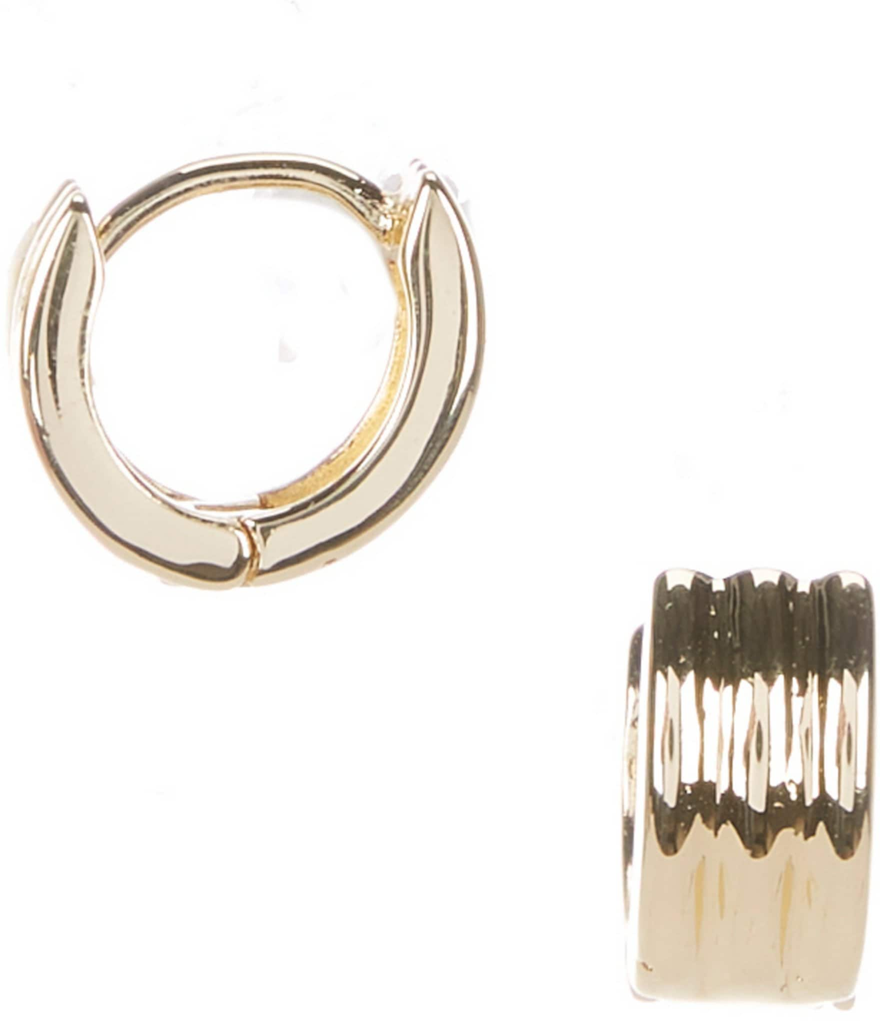 Anna & Ava Waterproof Delicate Huggie Hoop Earrings