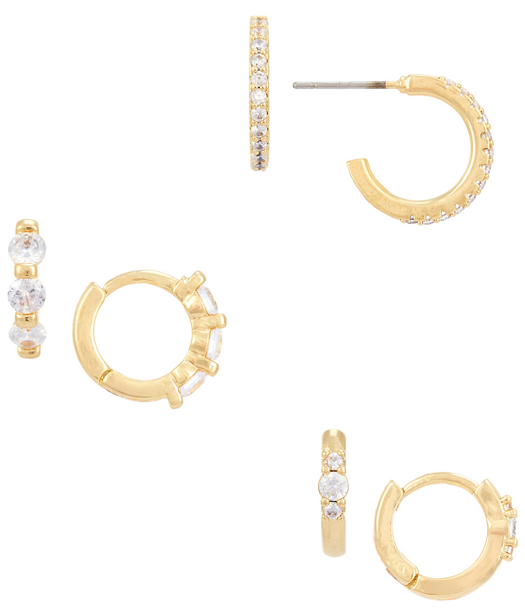 Anna & Ava Waterproof Multi Hoop Earring Set