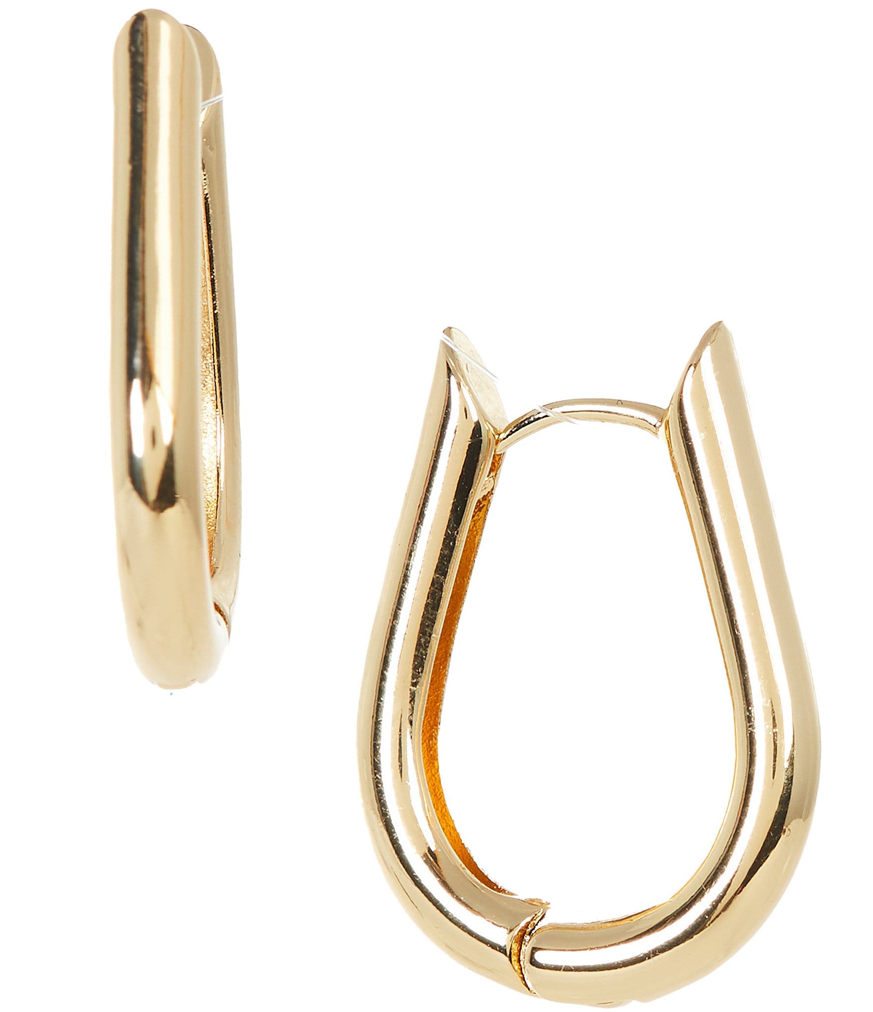 Anna & Ava Waterproof Oval Hoop Earrings