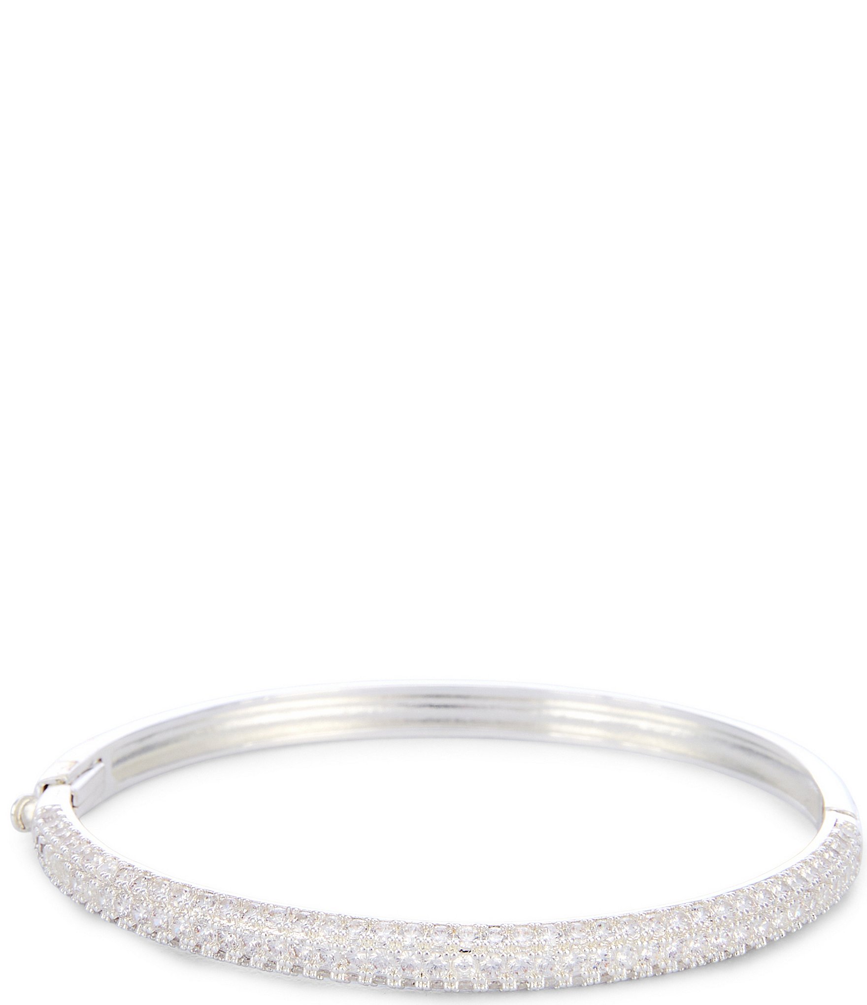 Anna & Ava Waterproof Pave Hinge Bracelet