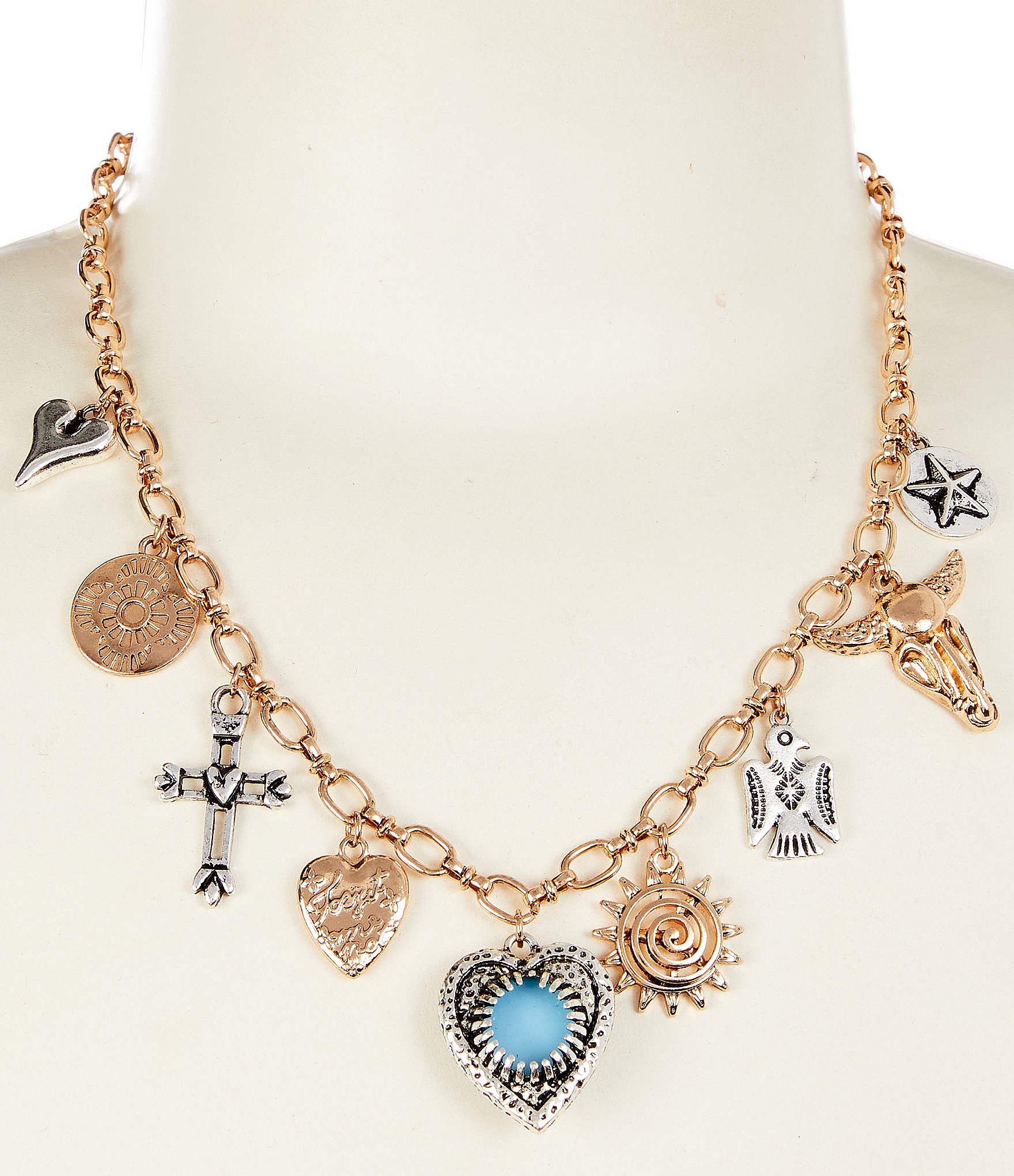 Anna & Ava Gold Braided Rhinestone Headband Anna & Ava | Dillard main image 4