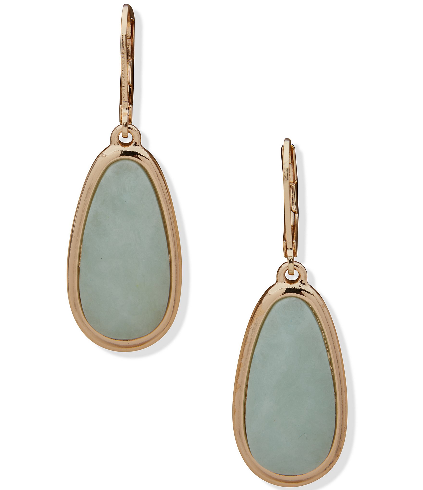 Anne Klein Amazonite Drop Earrings | Dillard's