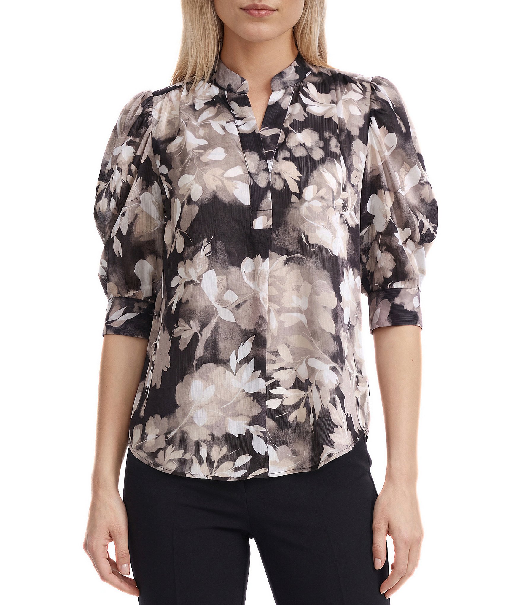 grey dress blouses Women's & Dressy Tops romantic bridal look