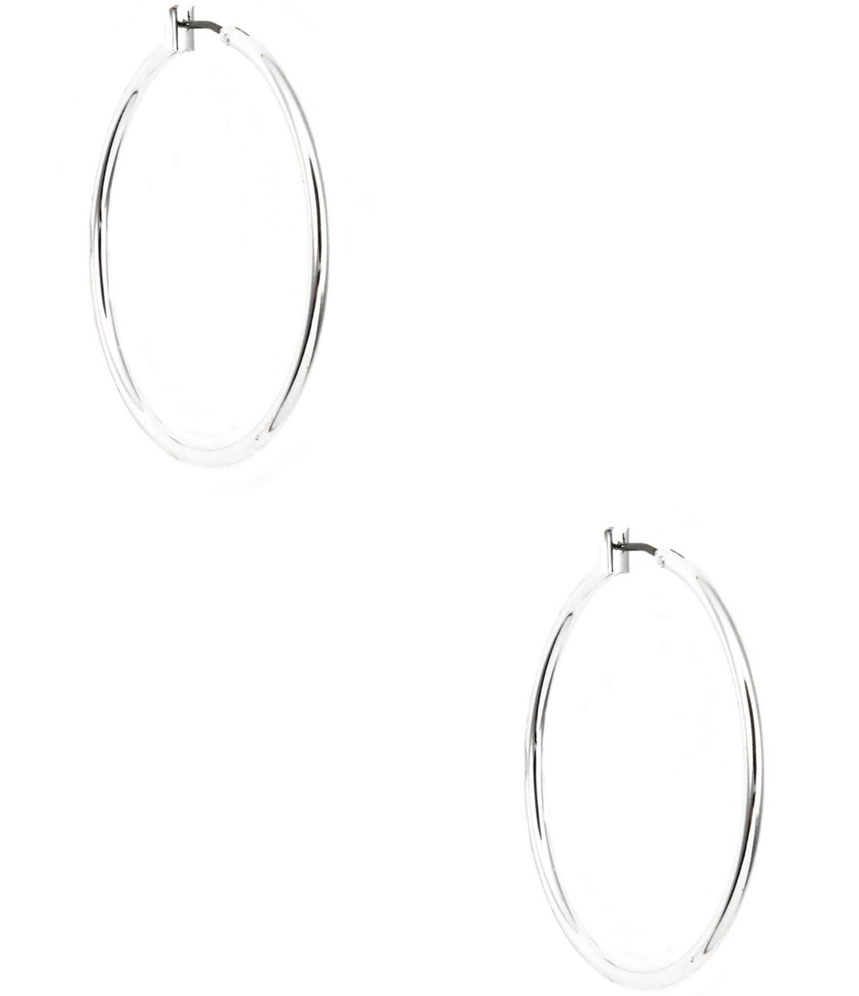 Anne Klein Solid Hoop Earrings