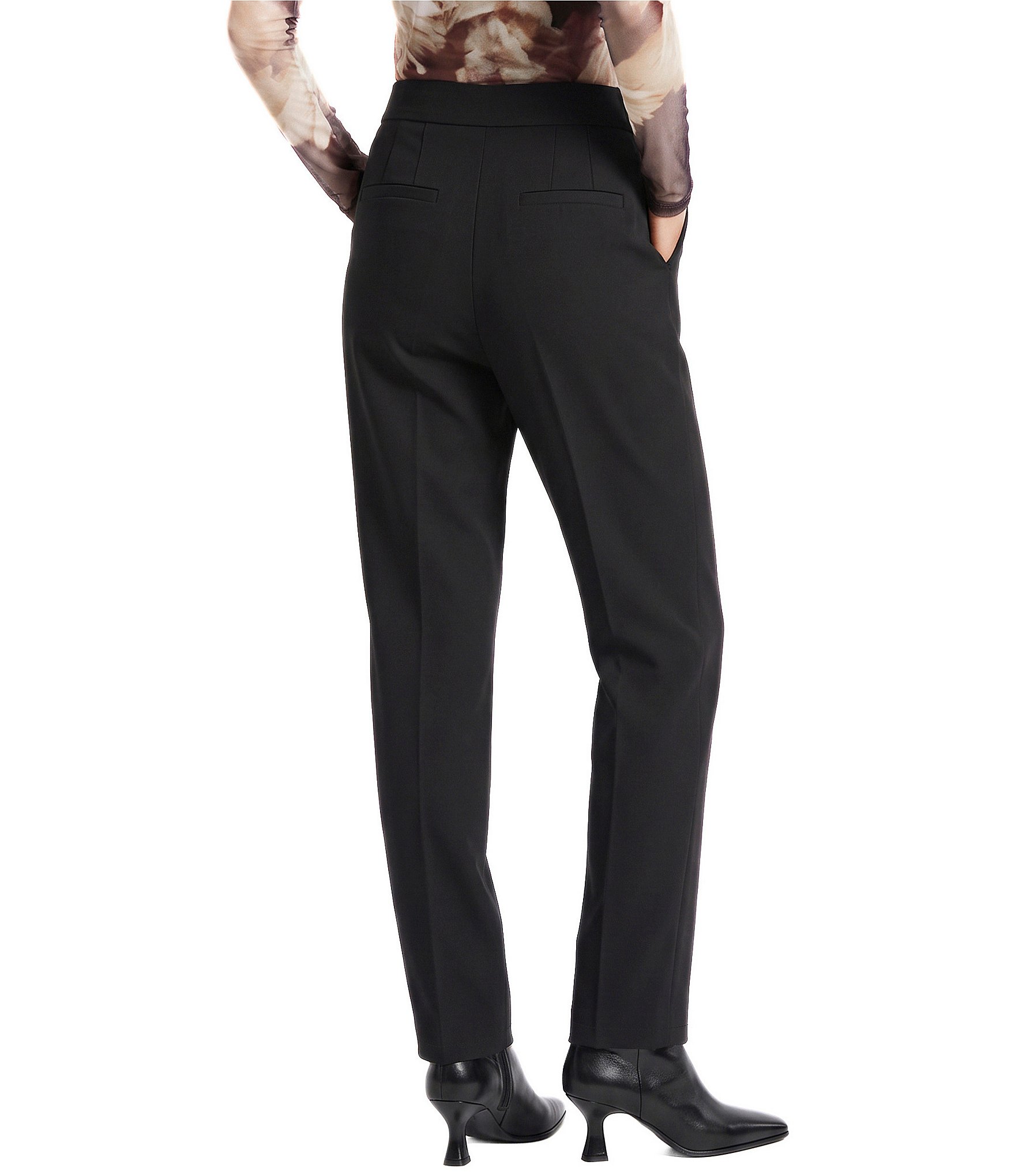 Anne Klein Liberty Stretch Straight Leg Pants