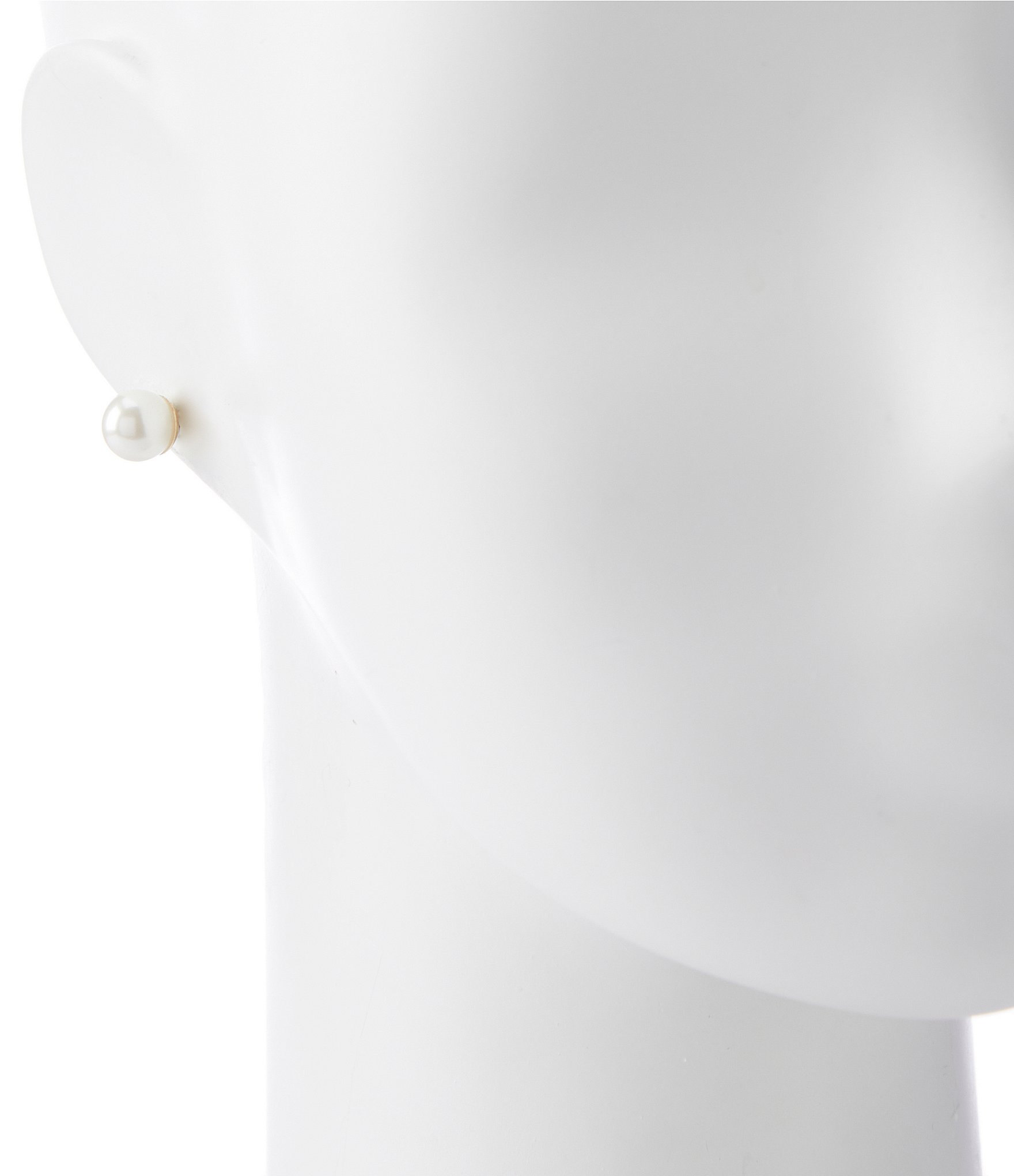 Anne Klein Trio Pearl Stud Earrings