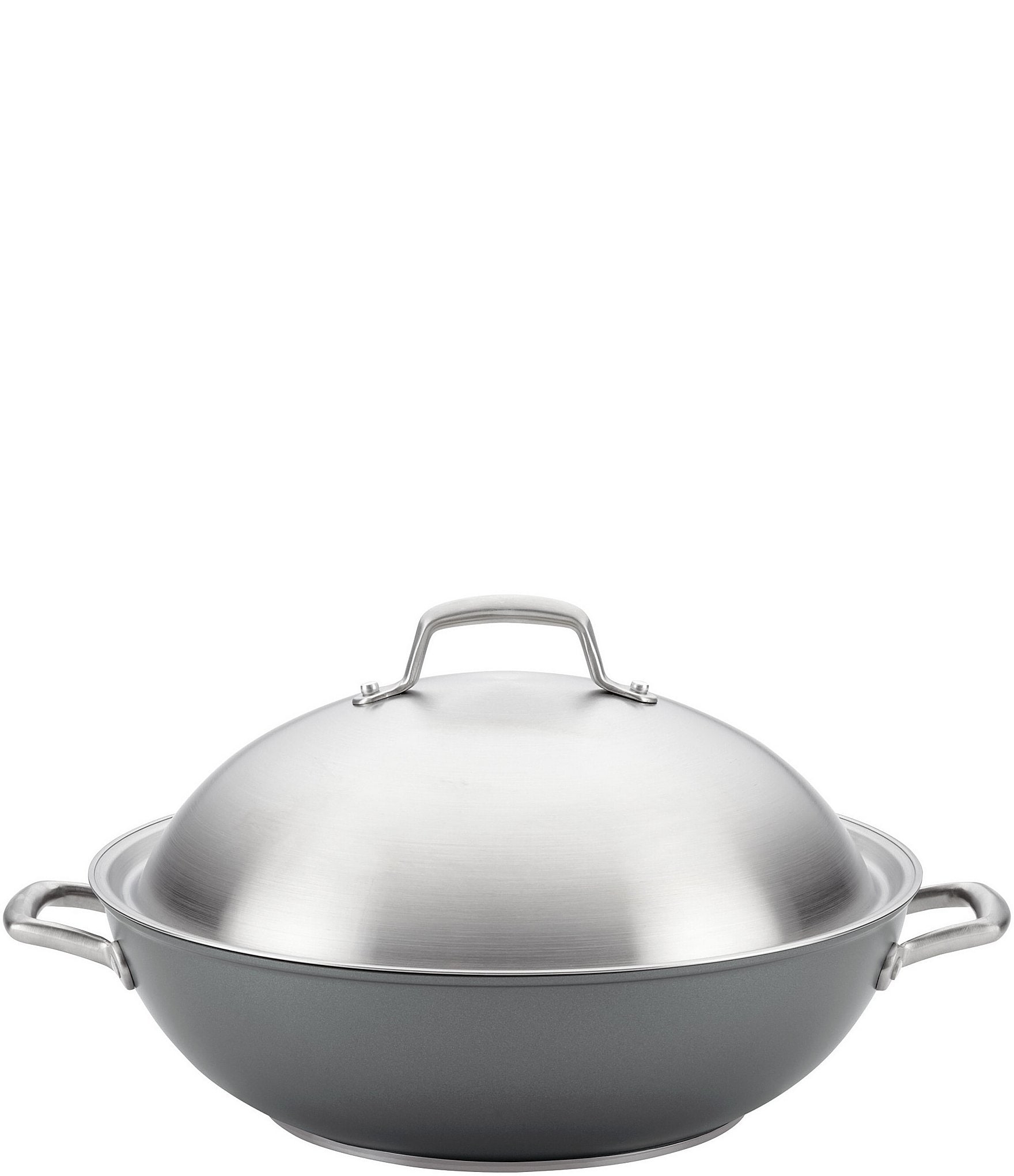 Adamant® Nonstick Wok with Stainless Steel Lid, 12.2