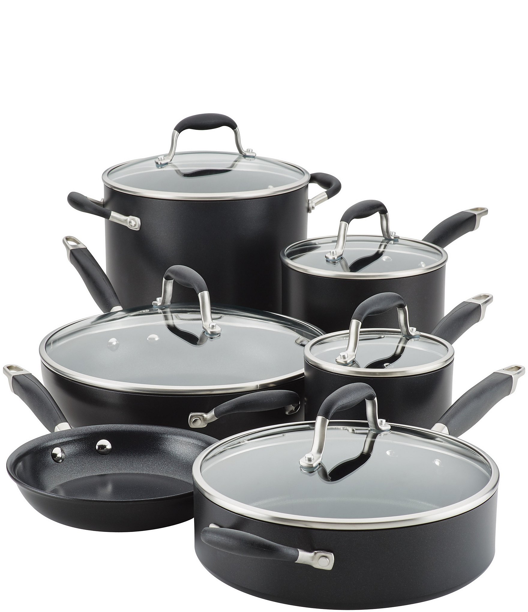 8-Piece Hard Anodized Nonstick Cookware Set – Anolon