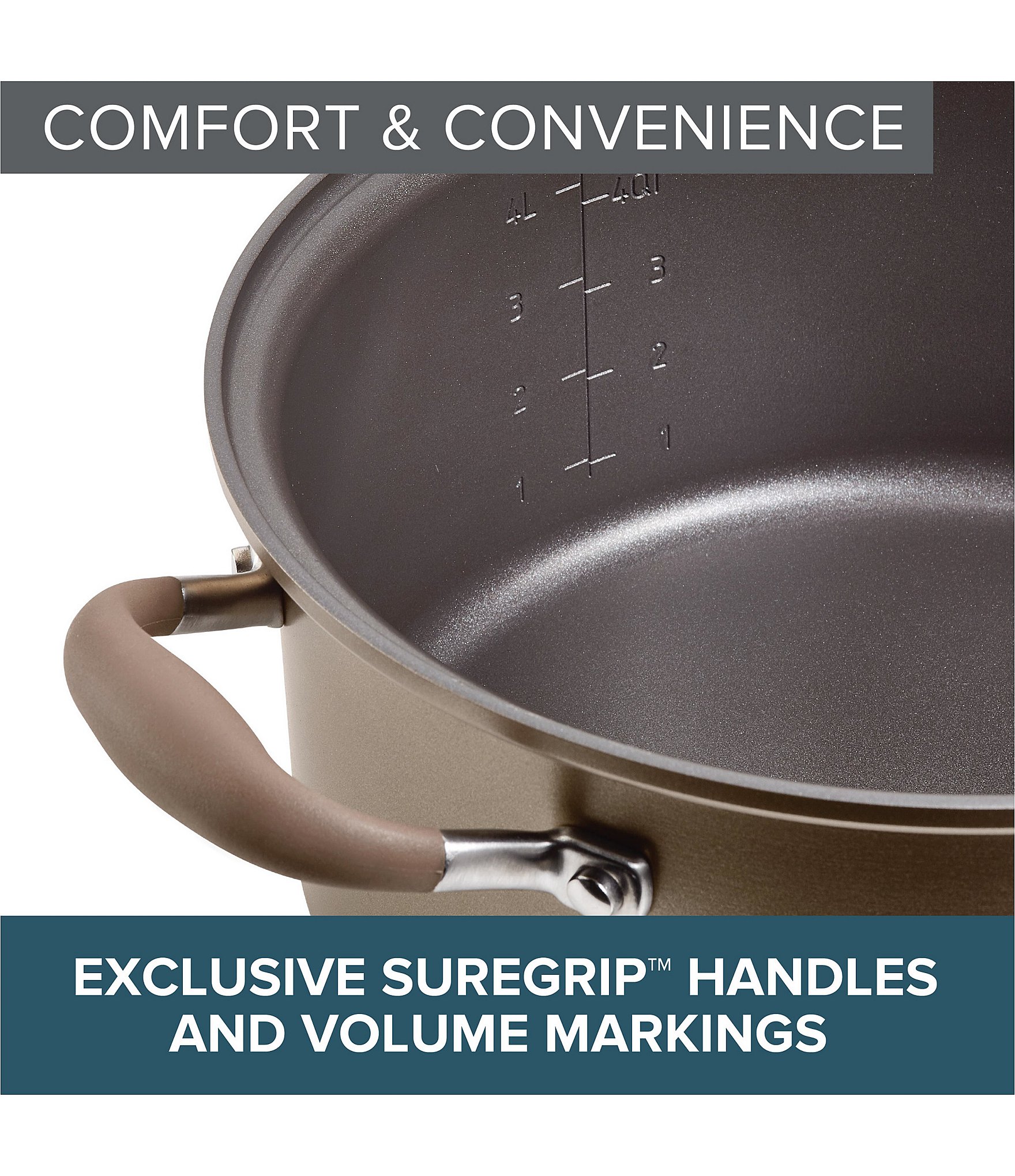 Anolon Advanced Home Hard-Anodized Nonstick Two Step Meal Set