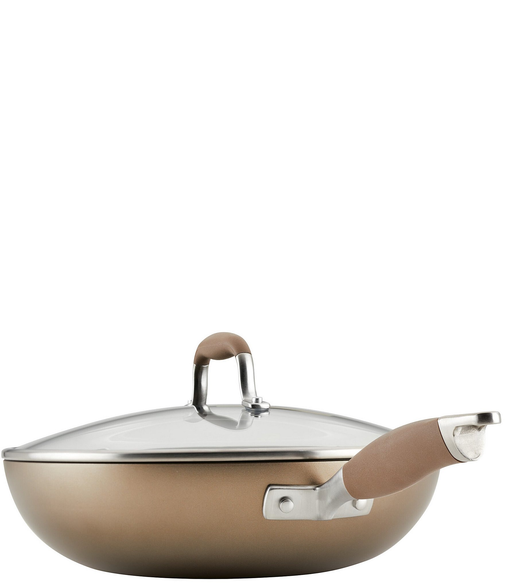 Anolon Advanced Home Ultimate Stir Fry Pan, 12#double;