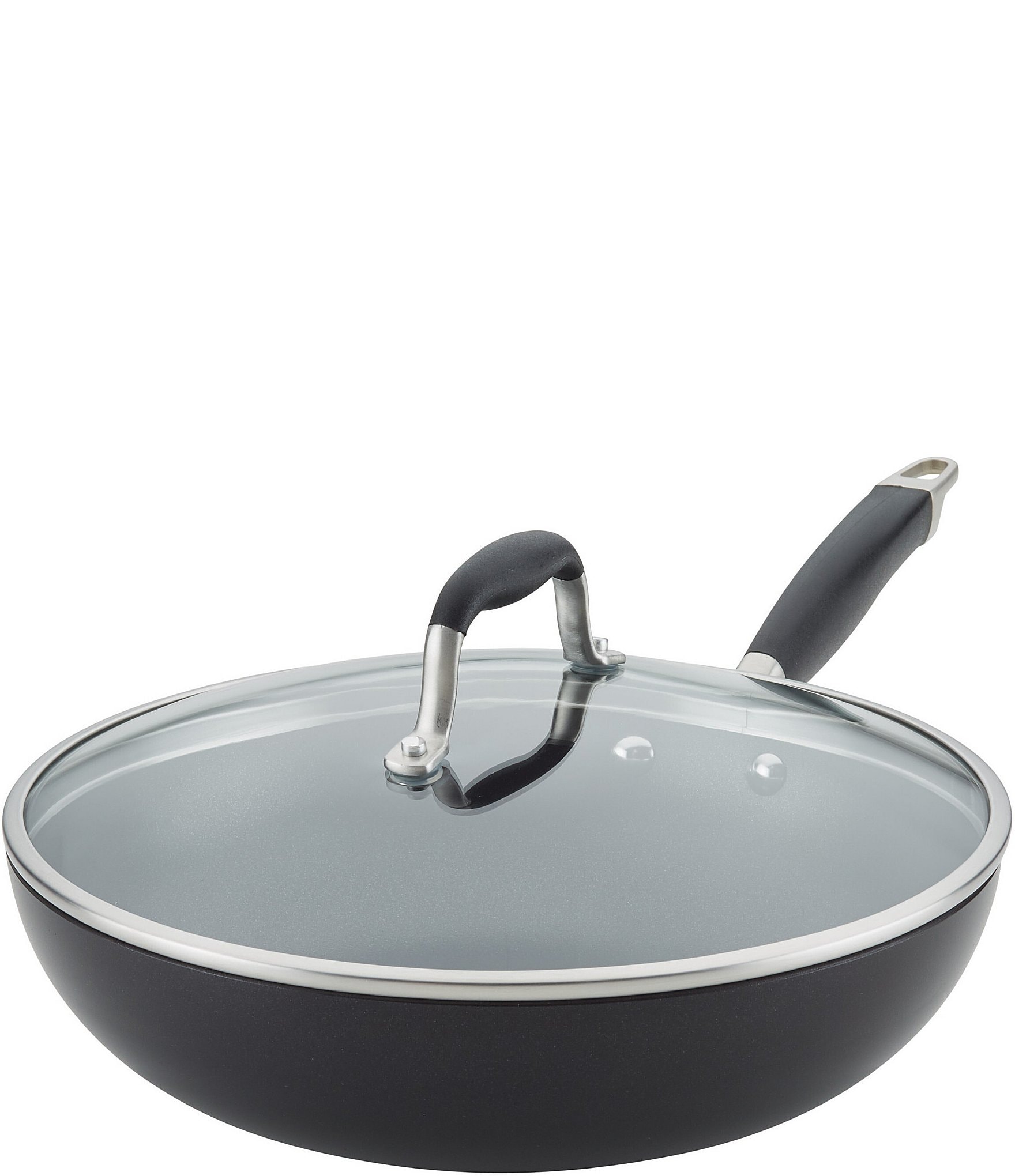 Anolon® Advanced Onyx Hard-Anodized Nonstick Covered Ultimate Pan ...