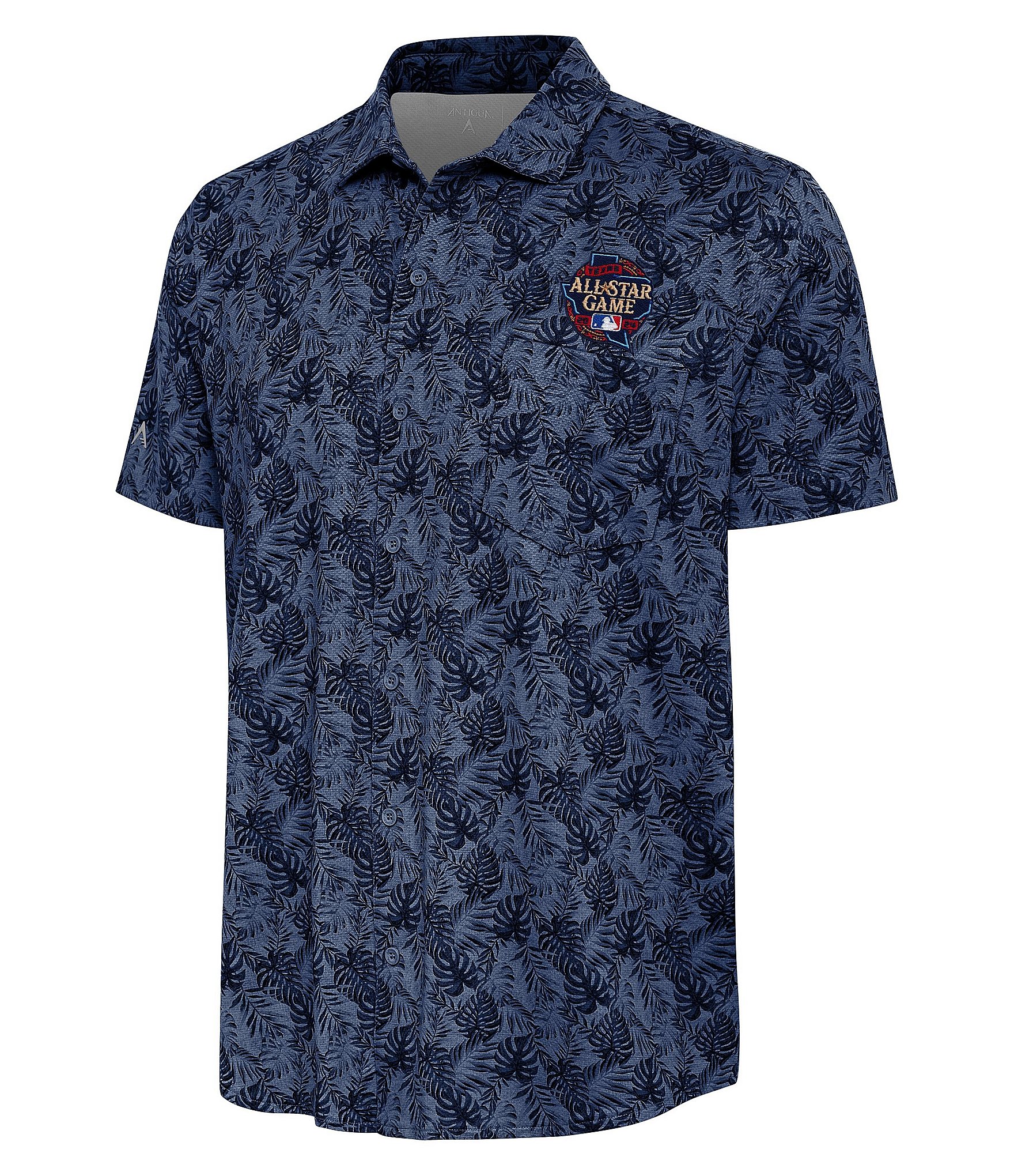 Antigua MLB 2024 All-Star Game Tampa Short Sleeve Woven Shirt