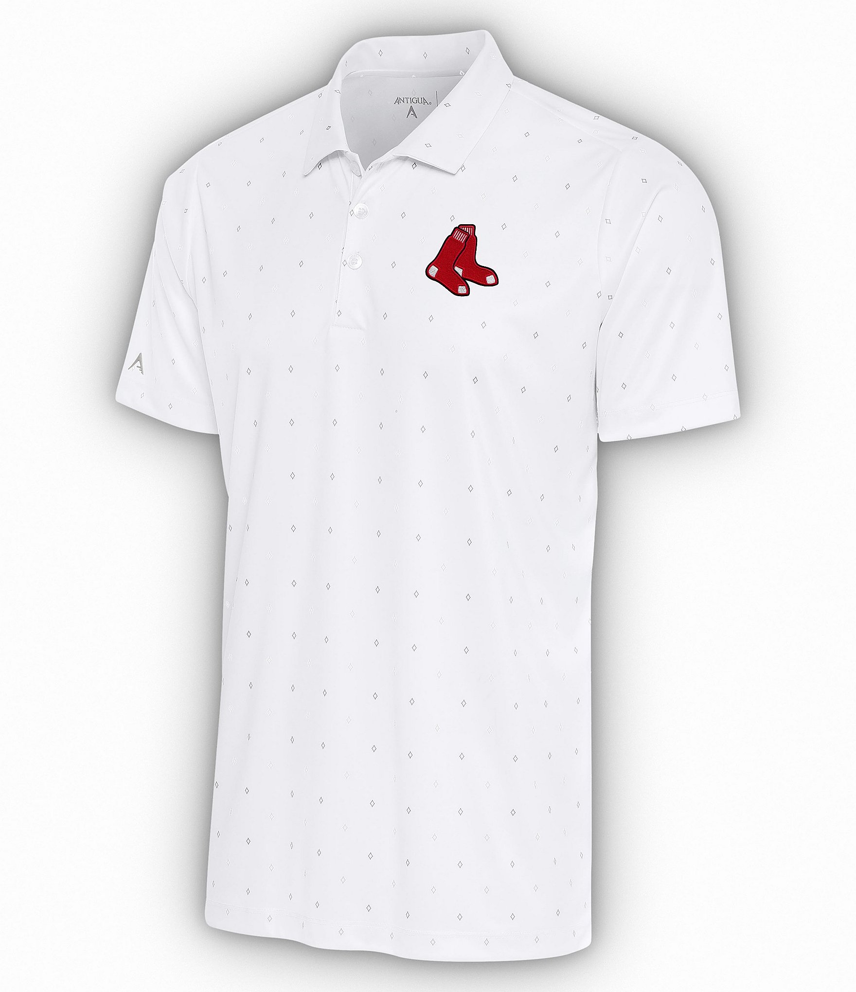 Antigua MLB Oakland A's Nova Short-Sleeve Colorblock Polo Shirt - XL
