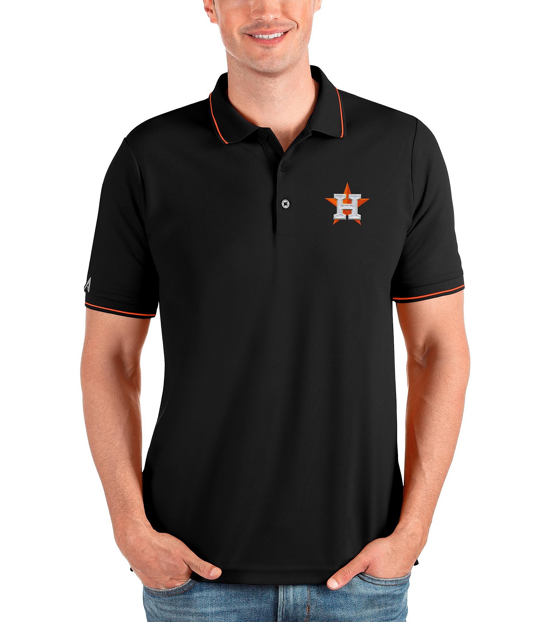 Houston Astros World Series Groove Performance Jersey Polo