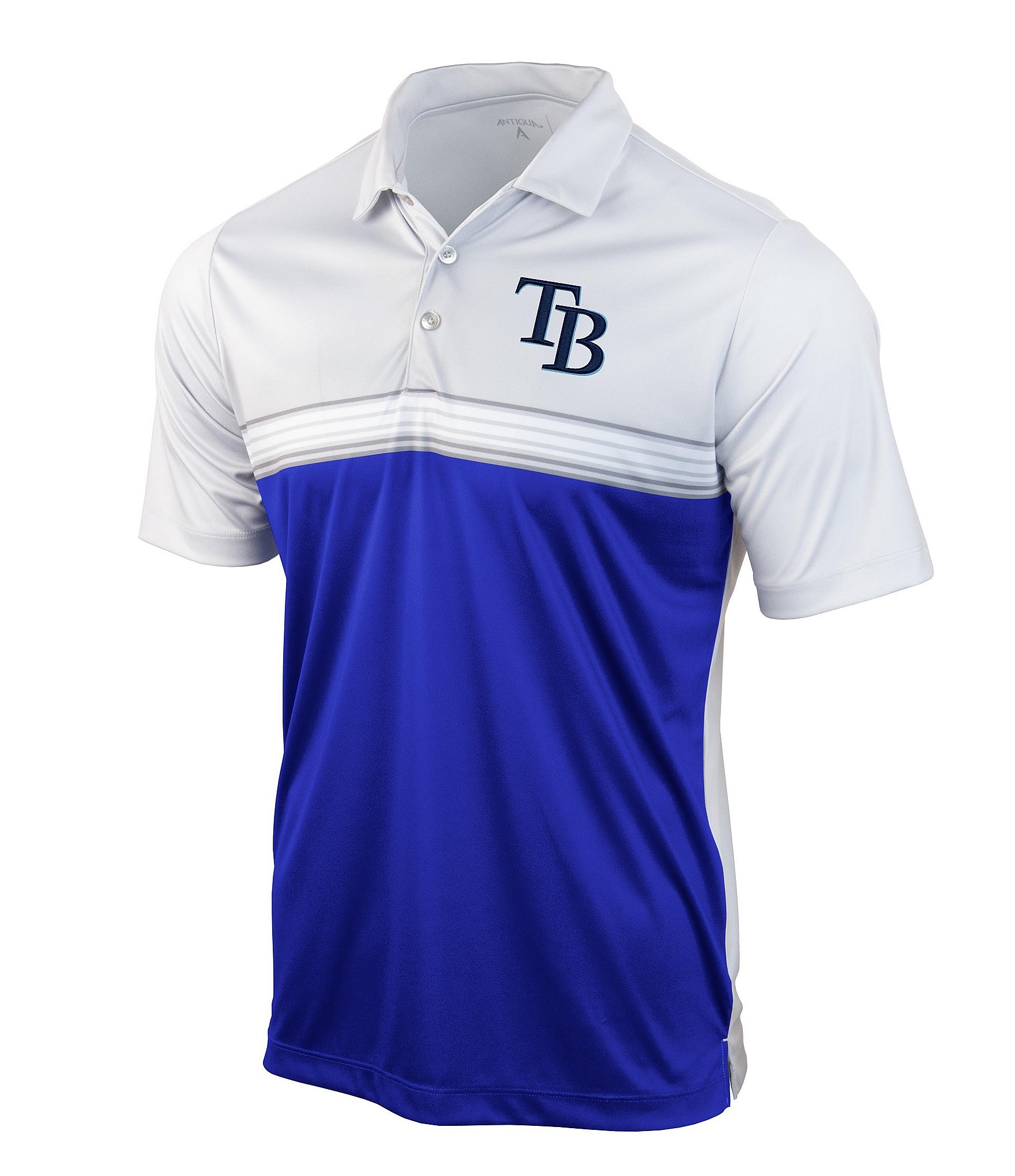 Tampa Bay RAYS Polo Golf Shirt MLB Baseball Antigua Size M