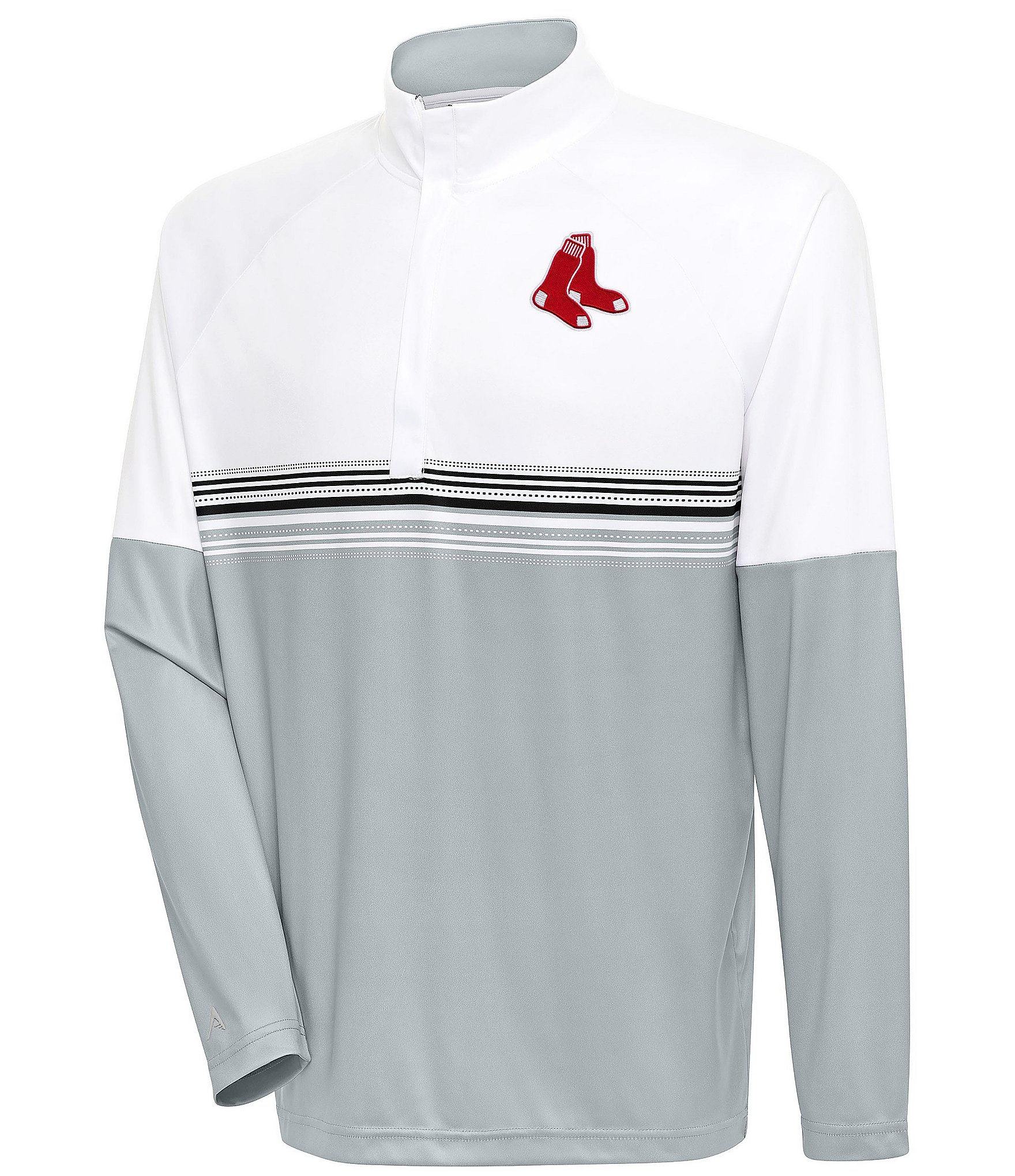 Antigua MLB American League Bender Quarter-Zip Pullover - S