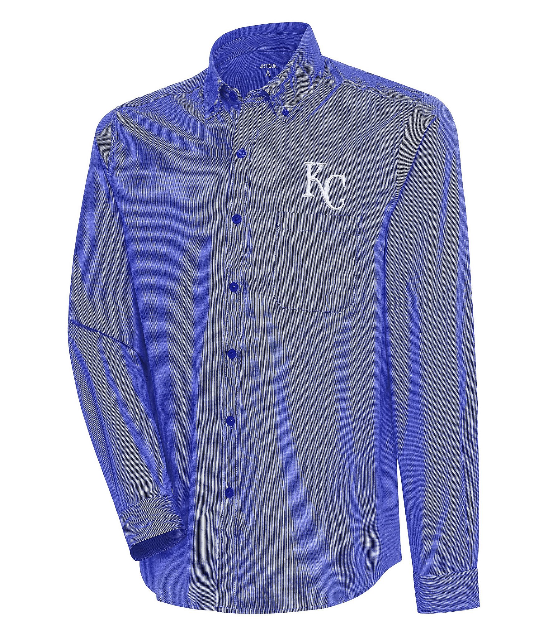 Kansas City Royals Antigua Ryder Polo - White/Black