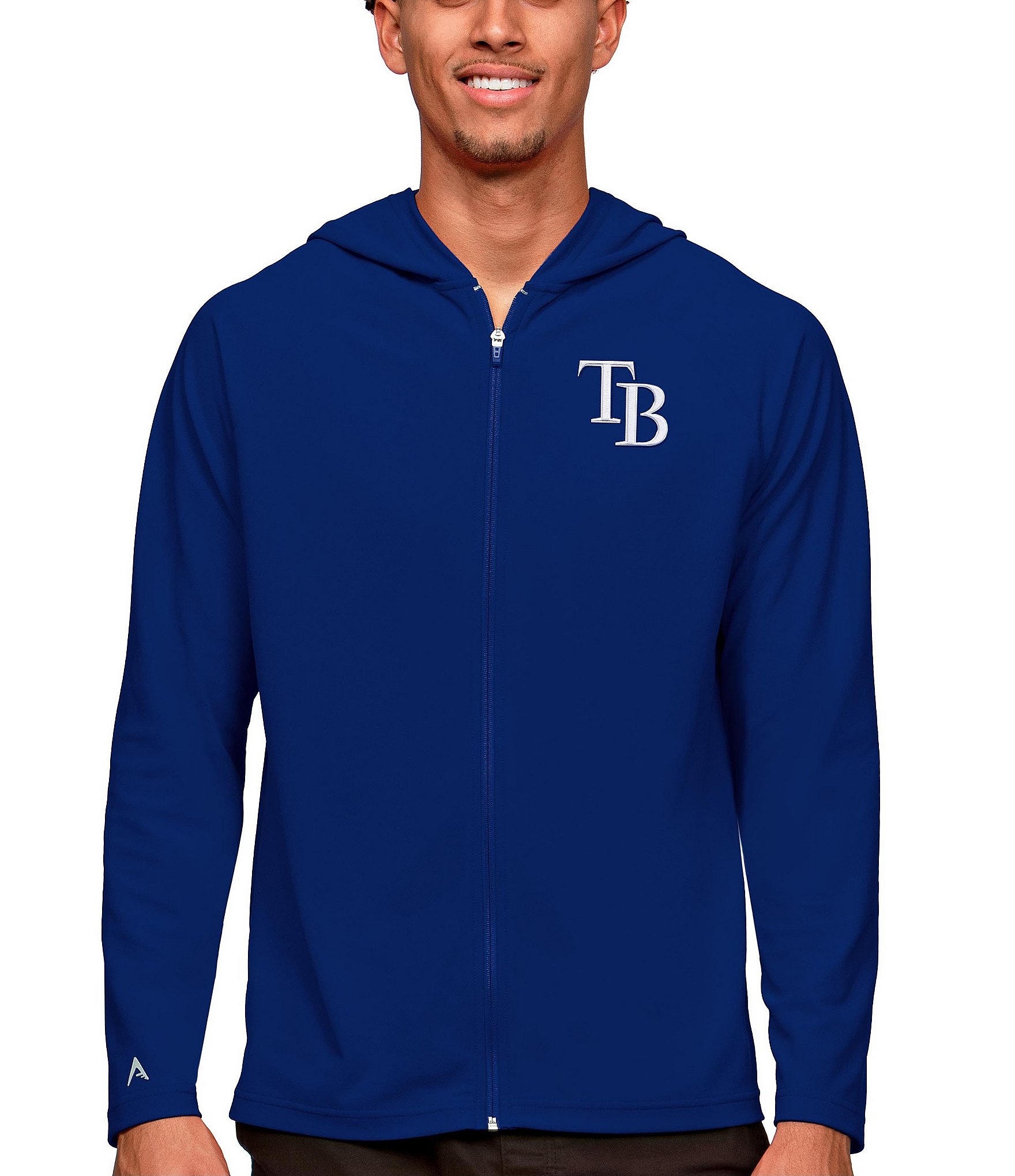 Antigua MLB Chenille Patch Victory Pullover Hoodie - L