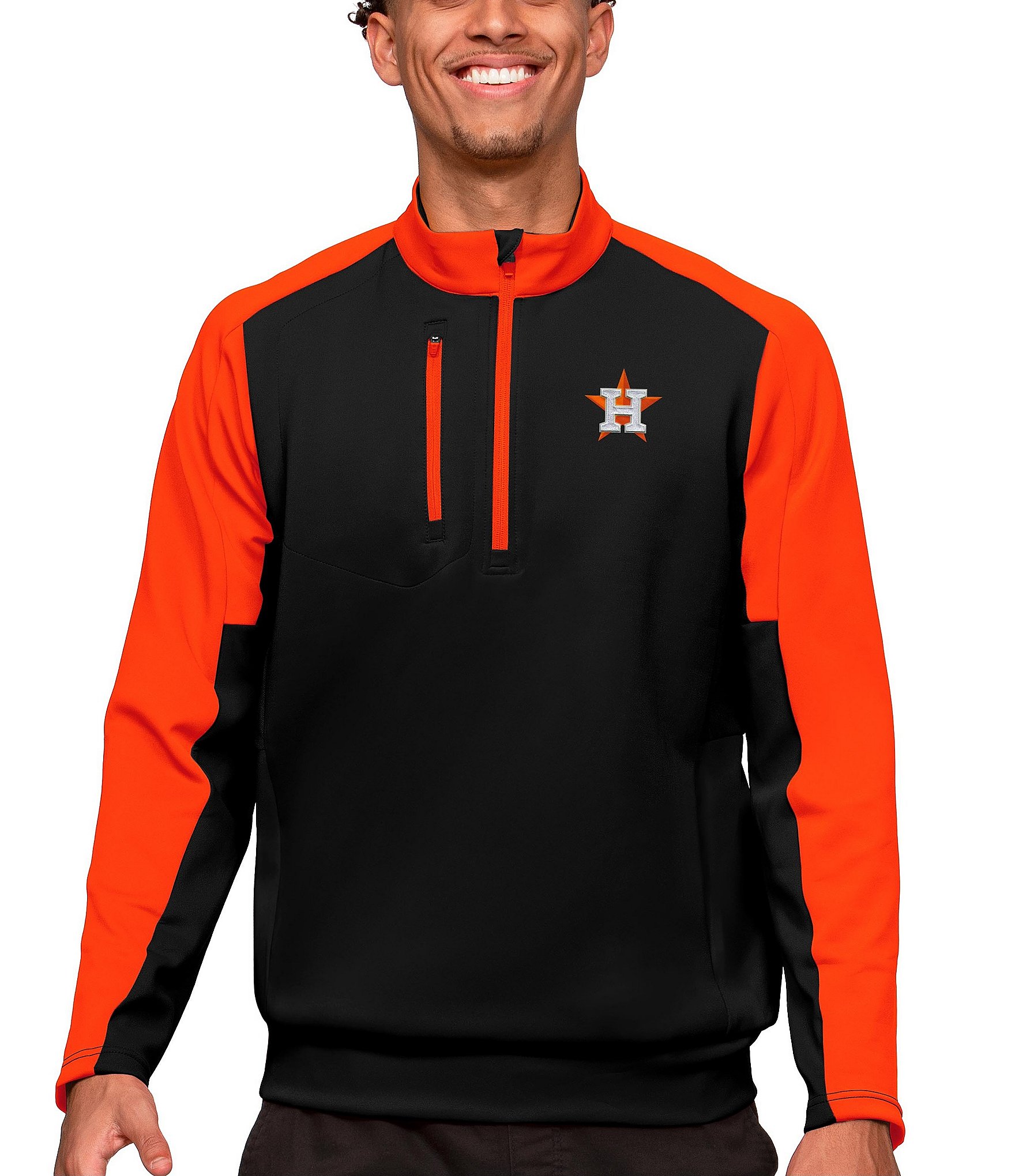 Antigua MLB American League Quarter-Zip Pullover