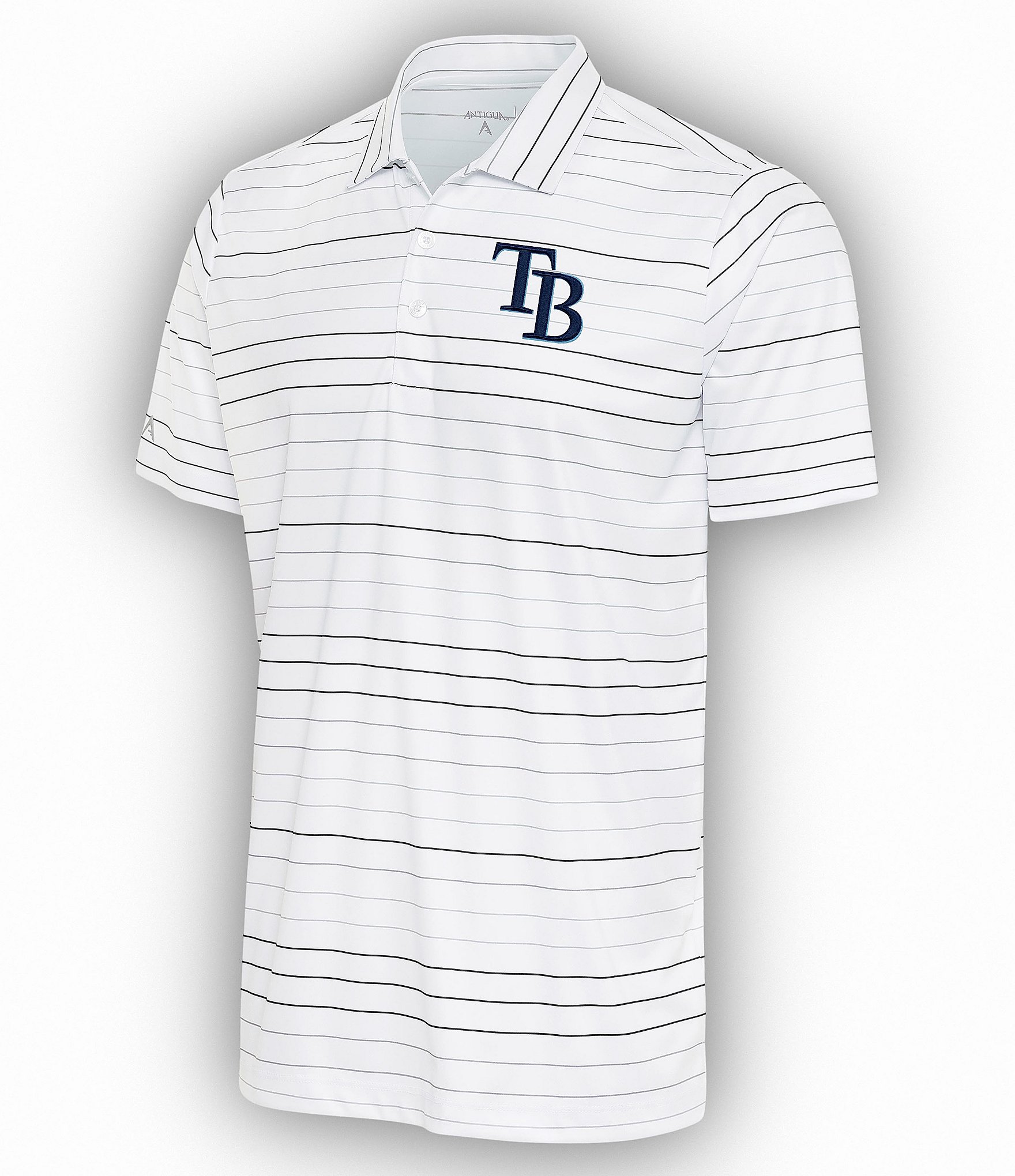 Antigua MLB Tampa Bay Rays Spark Short-Sleeve Polo Shirt - S