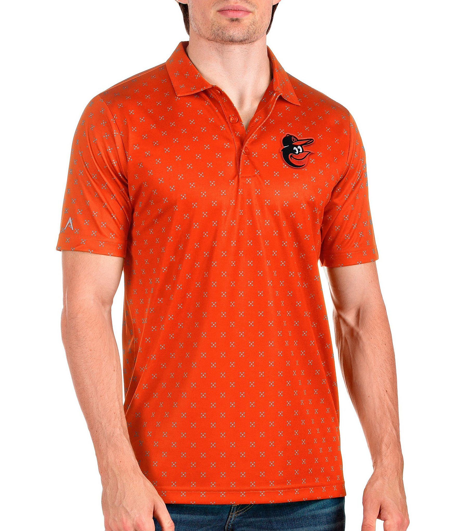 Antigua Men's Baltimore Orioles Tribute Polo Shirt - Macy's