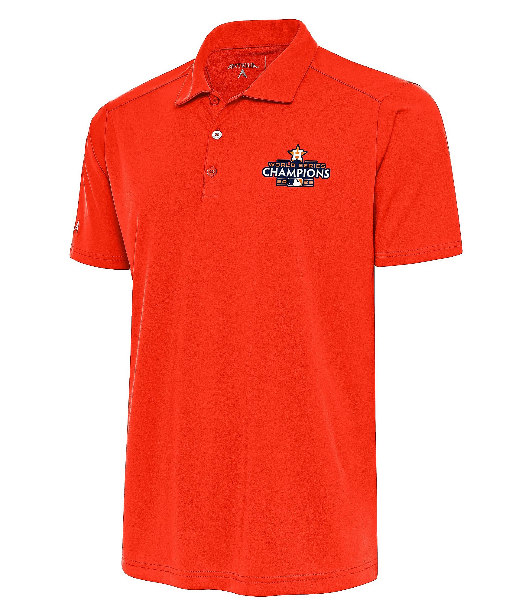 Antigua MLB Milwaukee Brewers Spark Short-Sleeve Polo Shirt - S