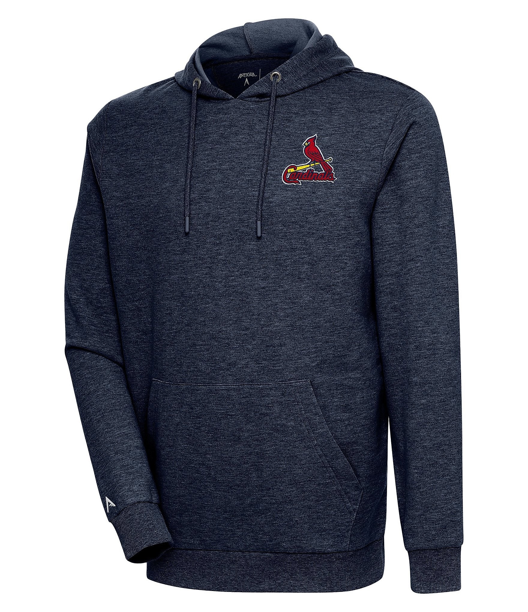 Men's Atlanta Braves Nike Navy Local Baseball Club Over Shoulder Fleece  Pullover Hoodie