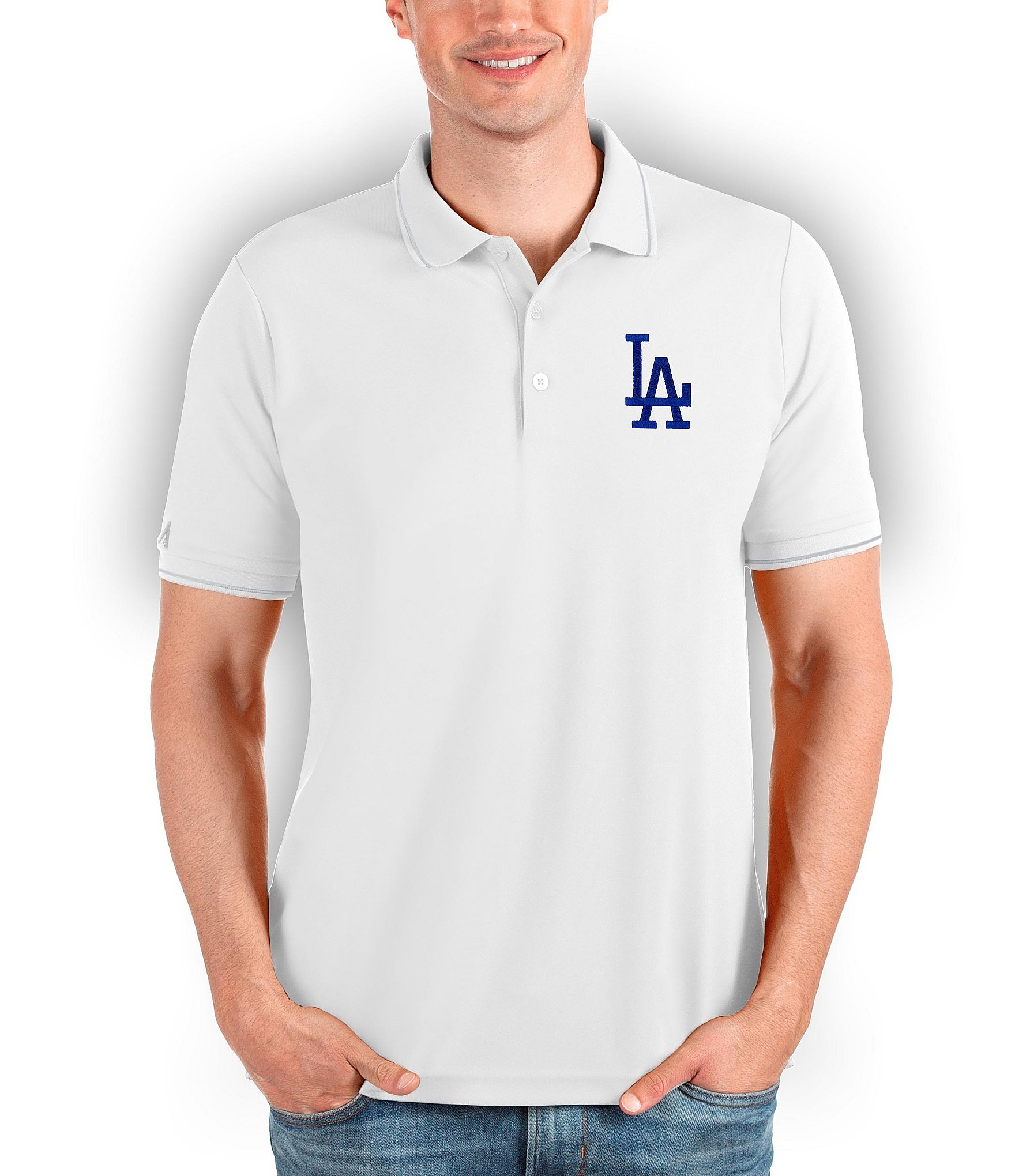 Lids Los Angeles Dodgers Antigua Nova Polo