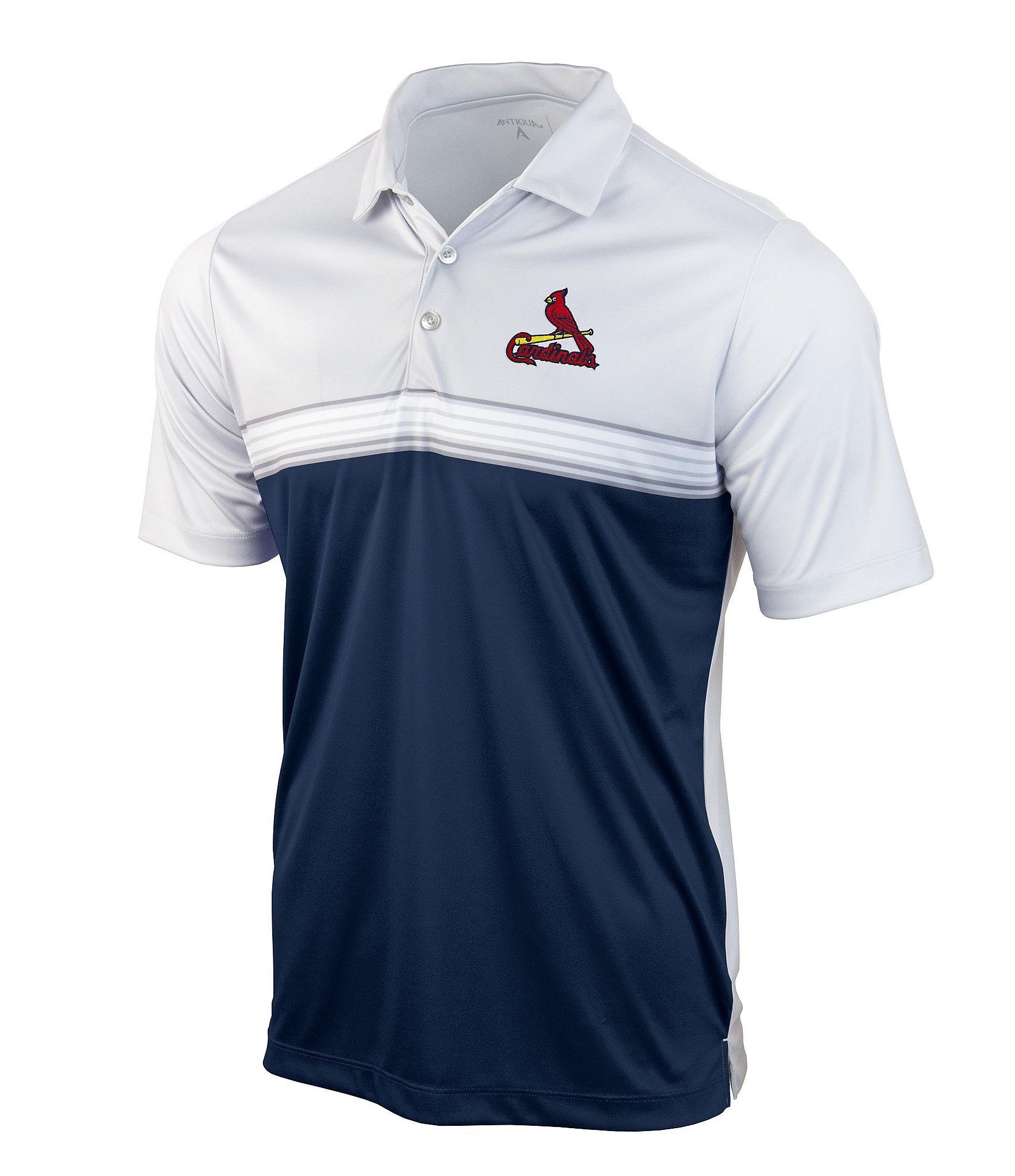 Antigua MLB St. Louis Cardinals Spark Short-Sleeve Polo Shirt - S