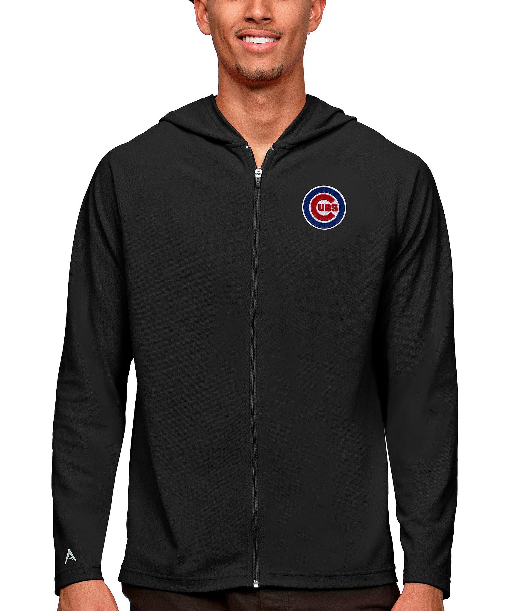 CHICAGO CUBS NIKE GRAY HOODIE SWEATSHIRT -SIZE S