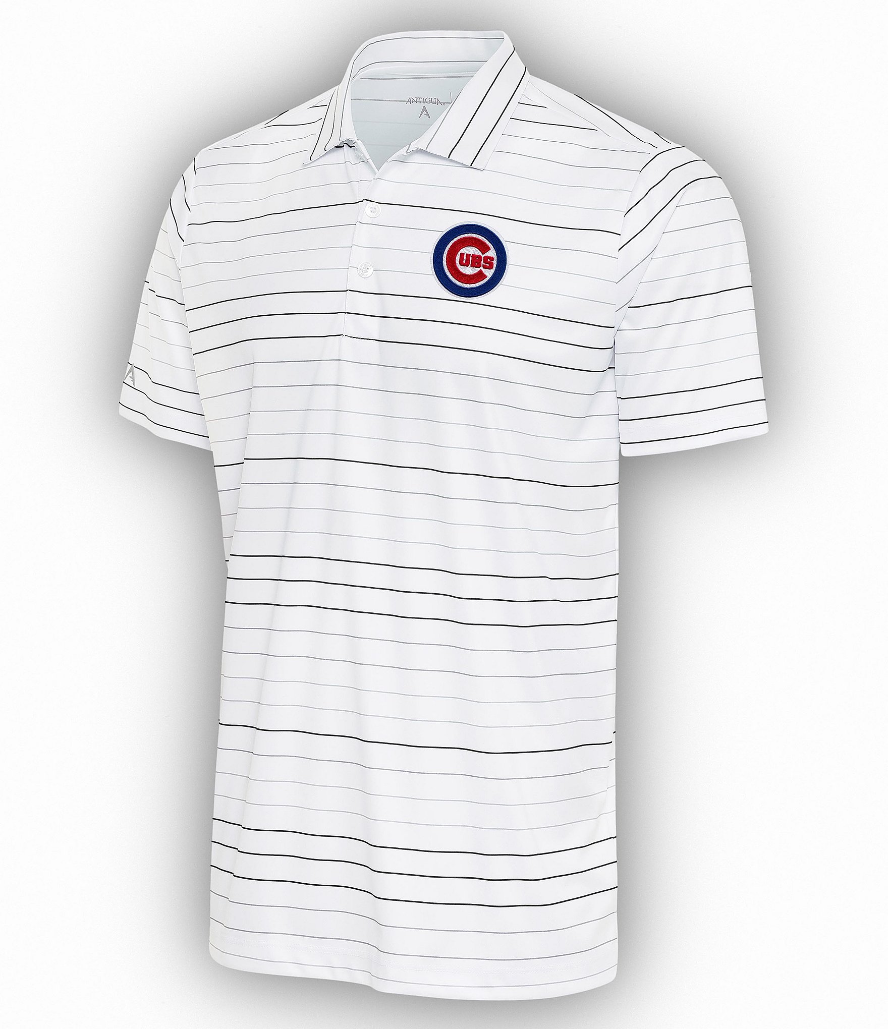 Antigua MLB Chicago Cubs Spark Short-Sleeve Polo Shirt - S