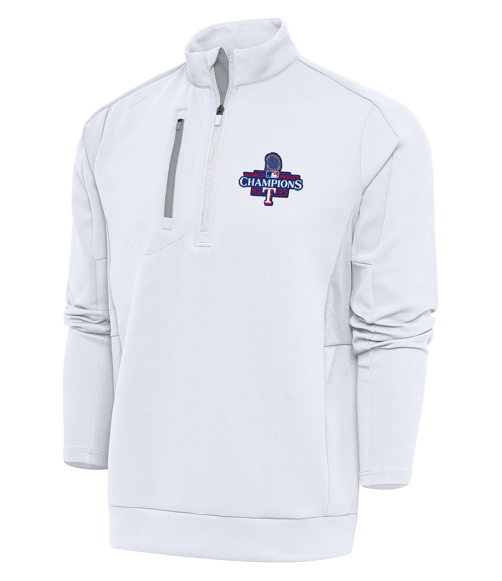 Antigua MLB Texas Rangers 2023 World Series Generation Half-Zip Pullover