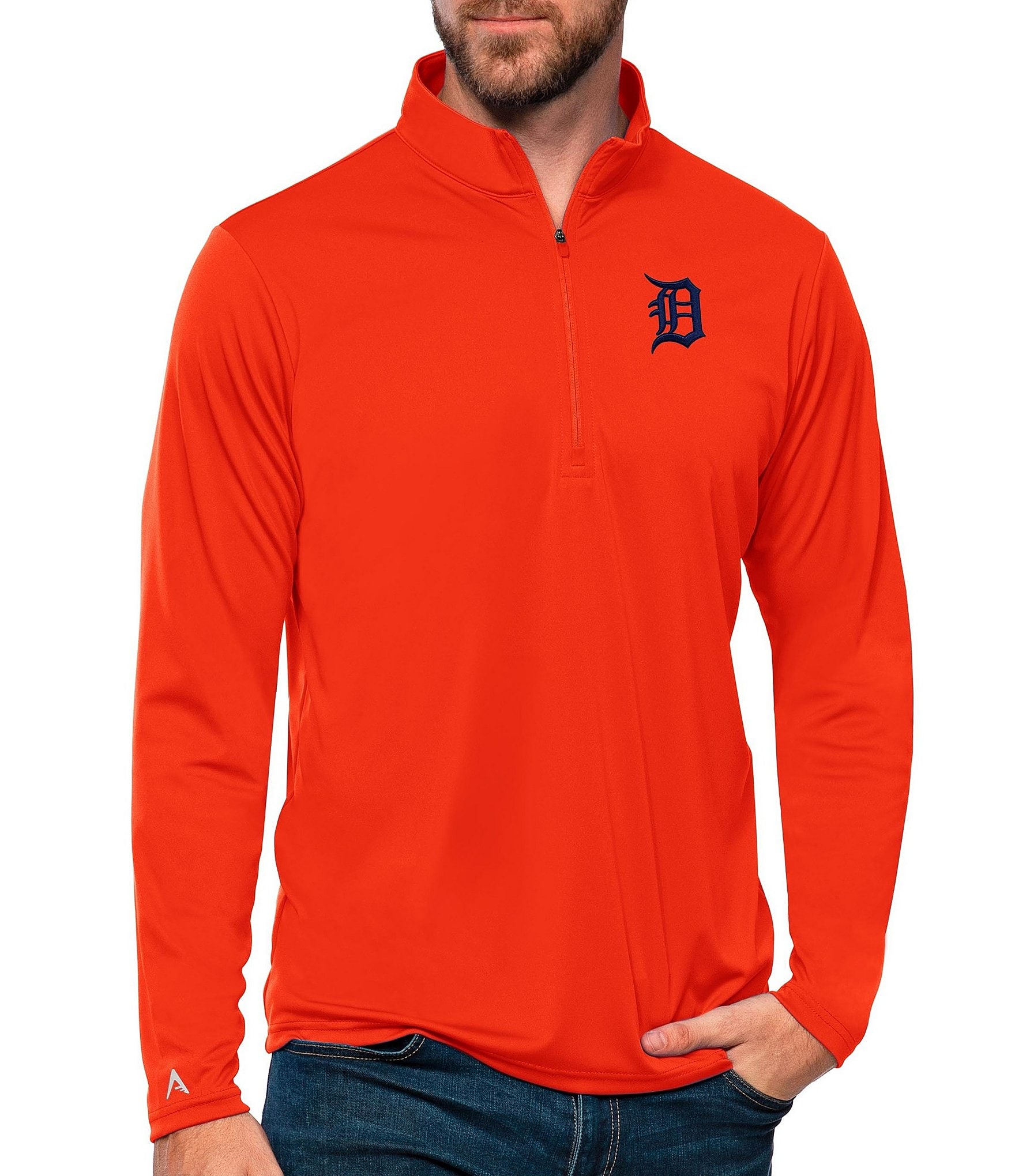 Antigua MLB Tribute Quarter-Zip Pullover