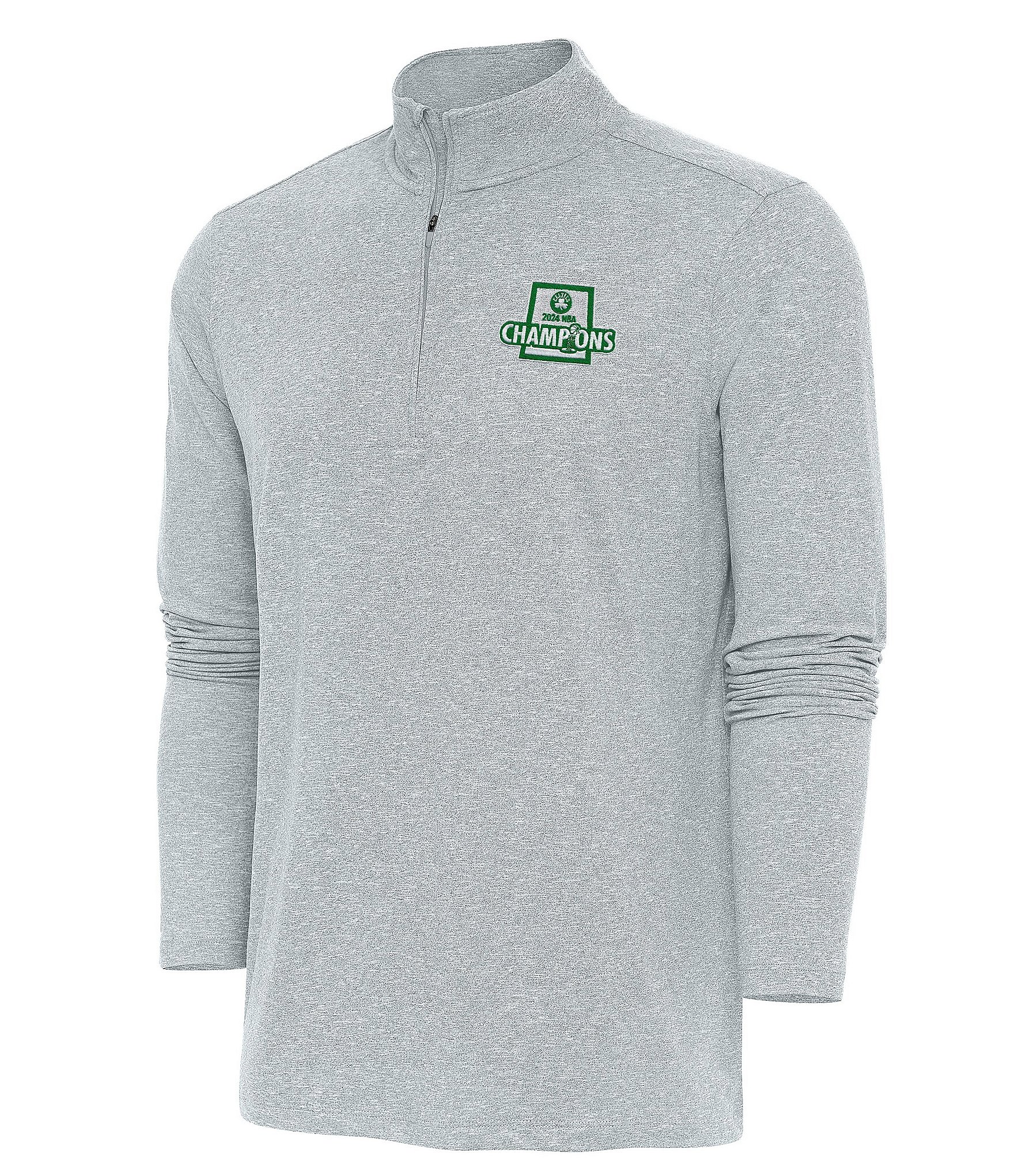 Antigua NBA Boston Celtics 2024 World Champions Hunk Quarter-Zip Pullover