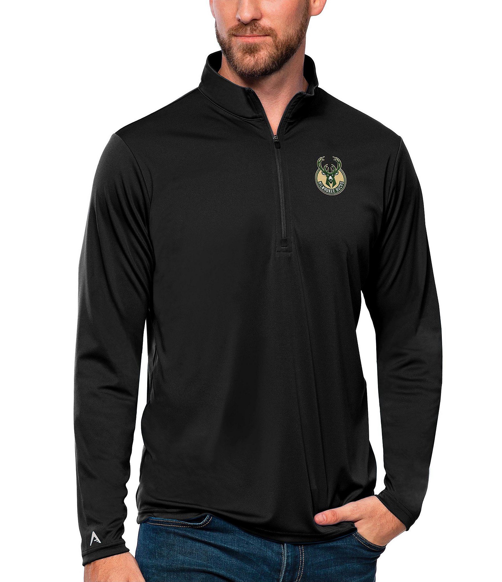 Antigua NBA Eastern Conference Tribute Quarter-Zip Pullover