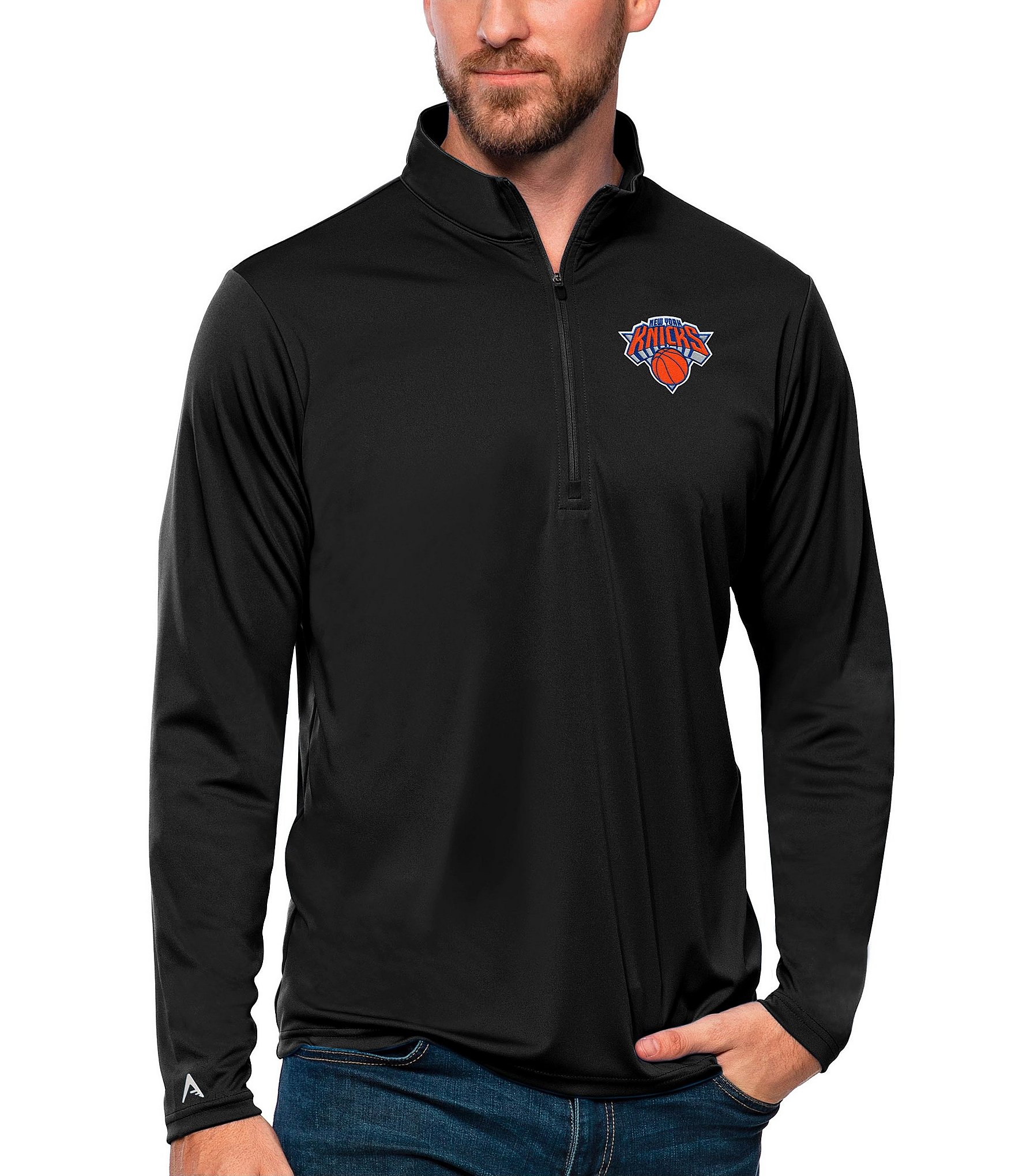 Antigua NBA Eastern Conference Tribute Quarter-Zip Pullover