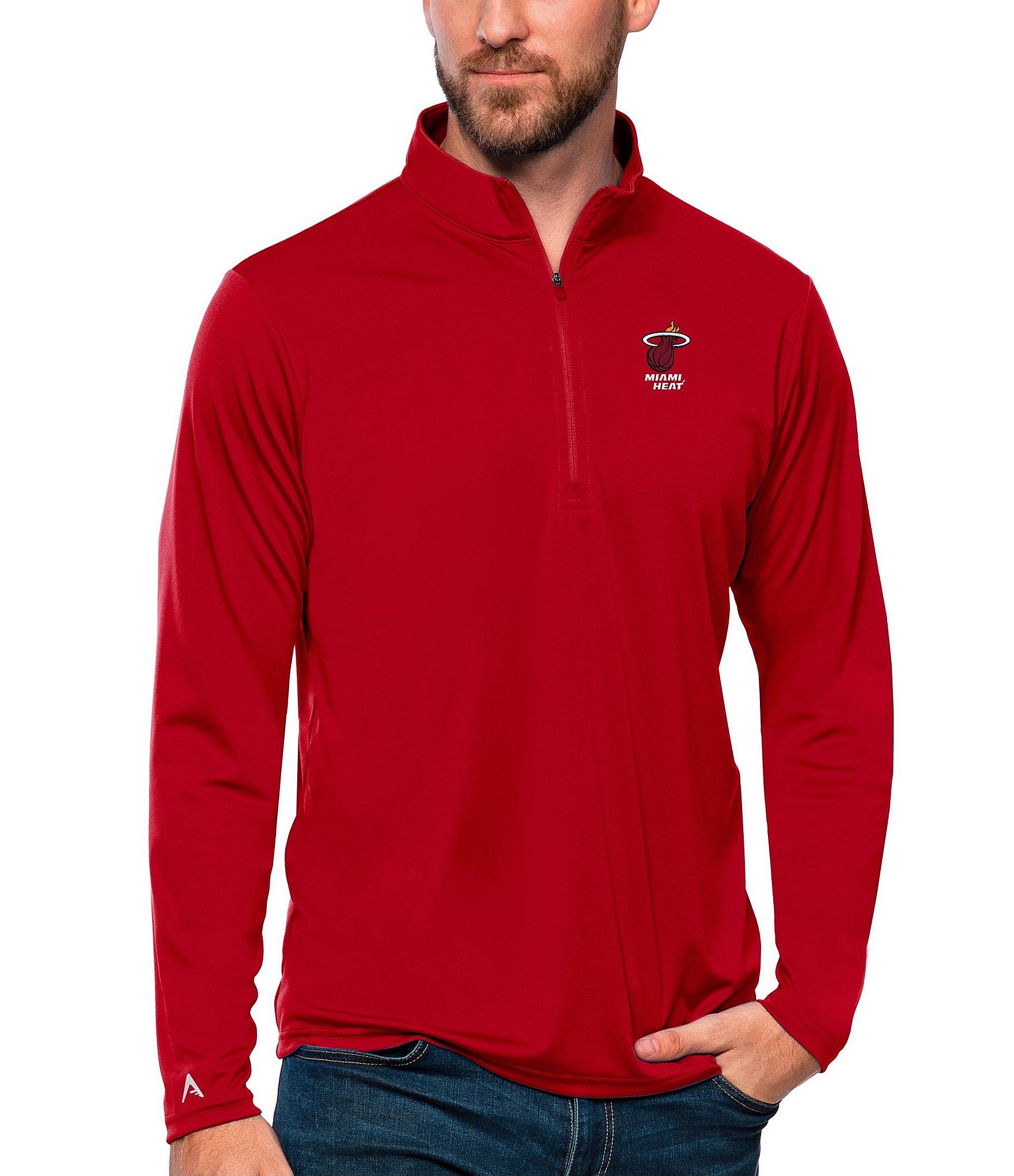 St. Louis Cardinals Antigua Victory Crewneck Chenille Pullover Sweatshirt -  Red