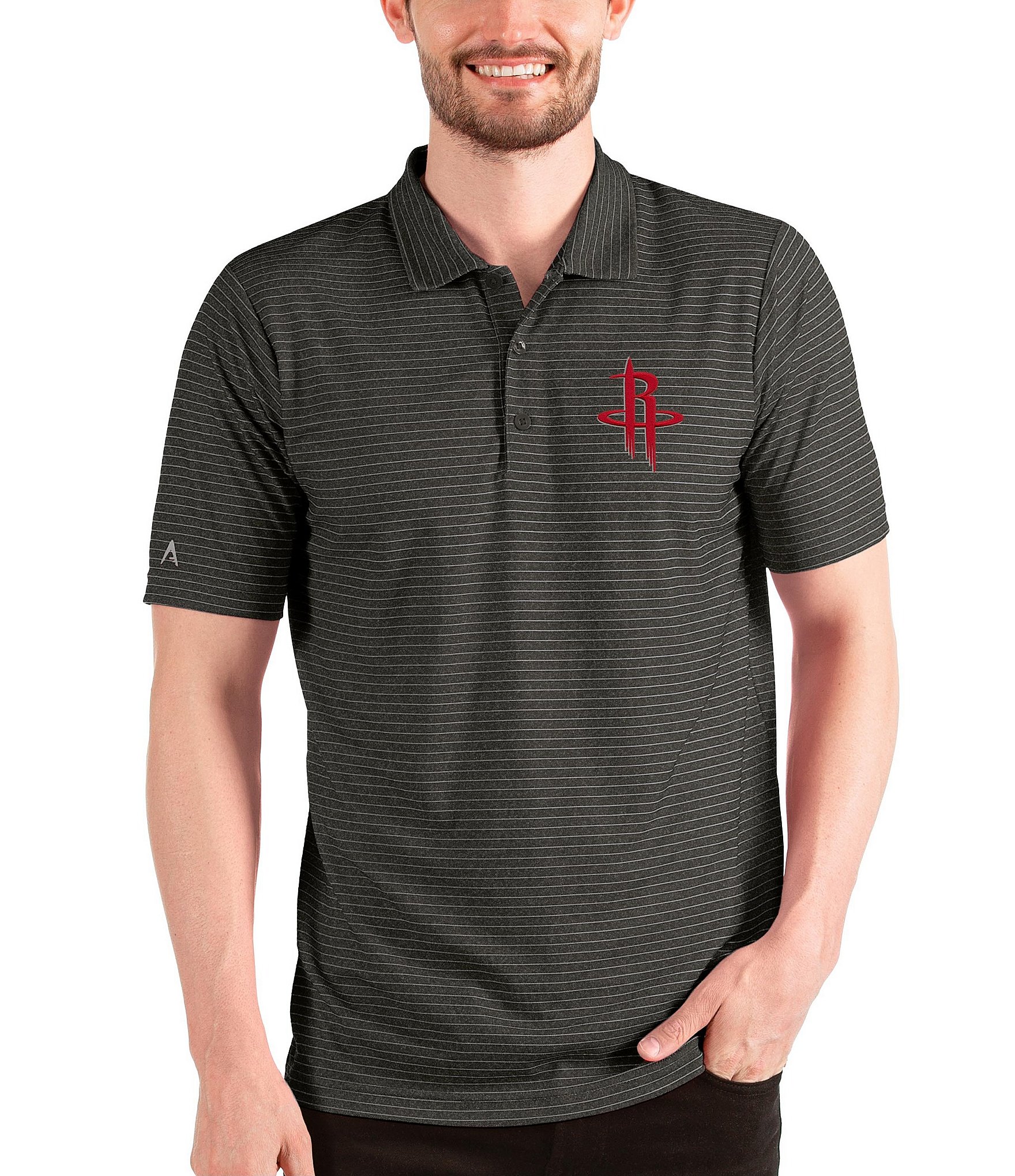 Antigua NBA Western Conference Esteem Short Esteem Short Sleeve Polo Shirt