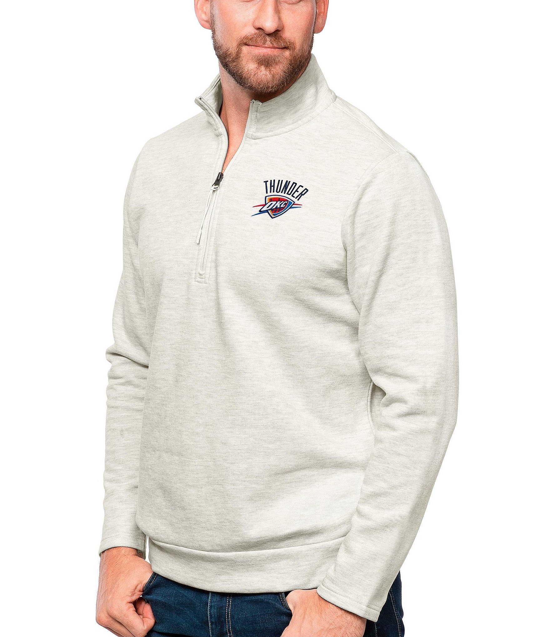 Antigua NBA Western Conference Gambit Quarter-Zip Pullover