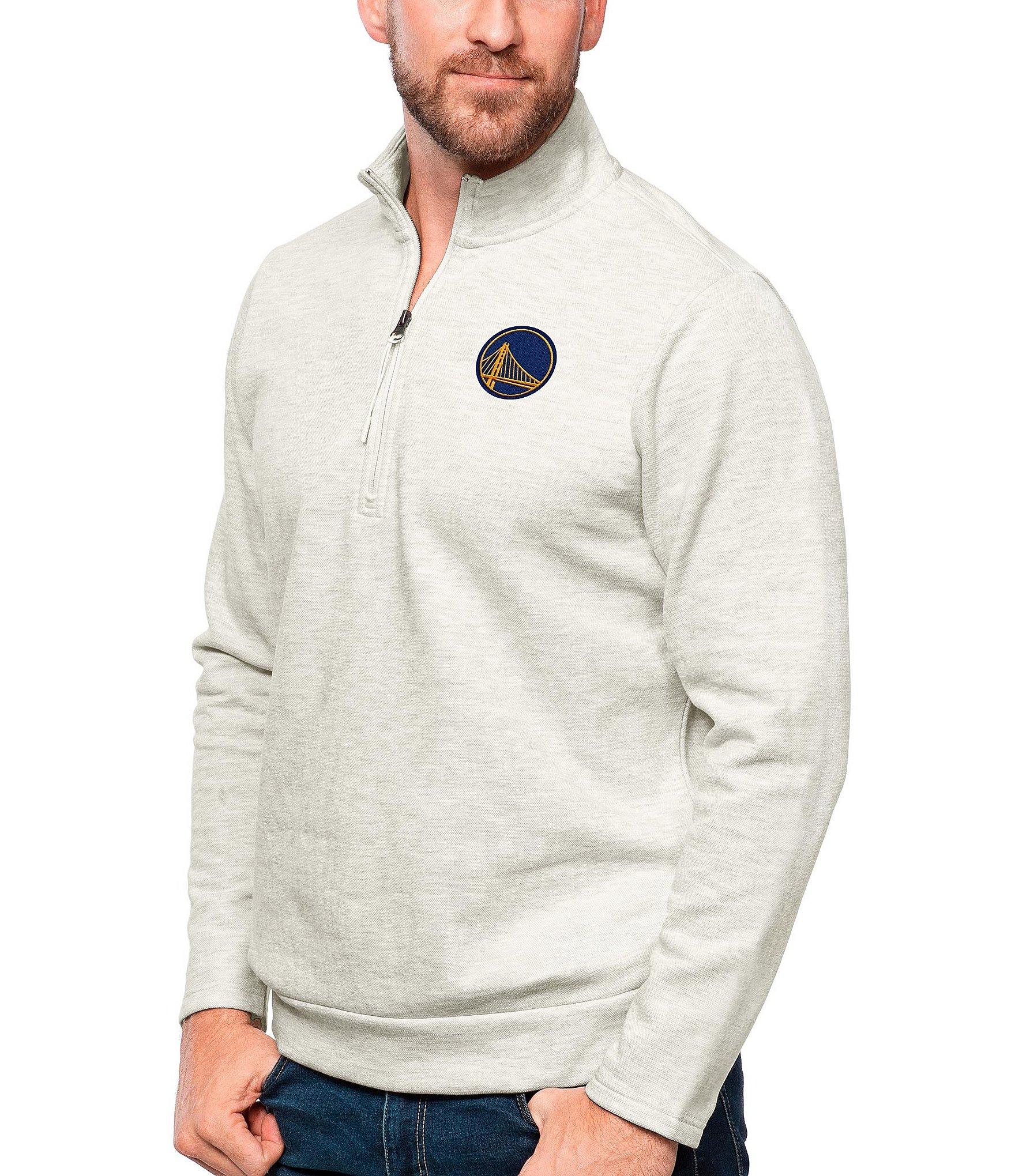 Antigua NBA Western Conference Gambit Quarter-Zip Pullover