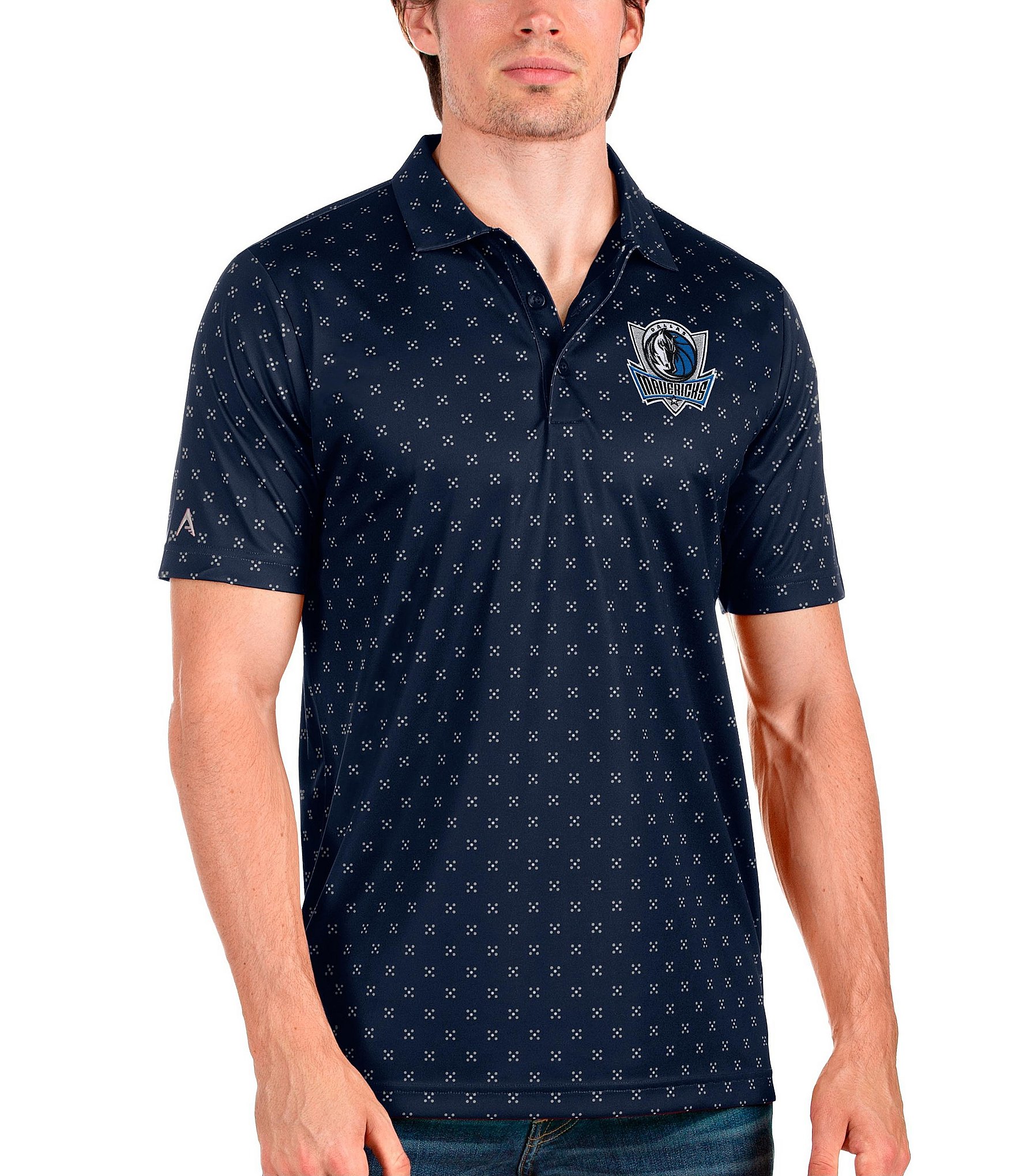 Antigua NBA Western Conference Spark Short-Sleeve Polo Shirt