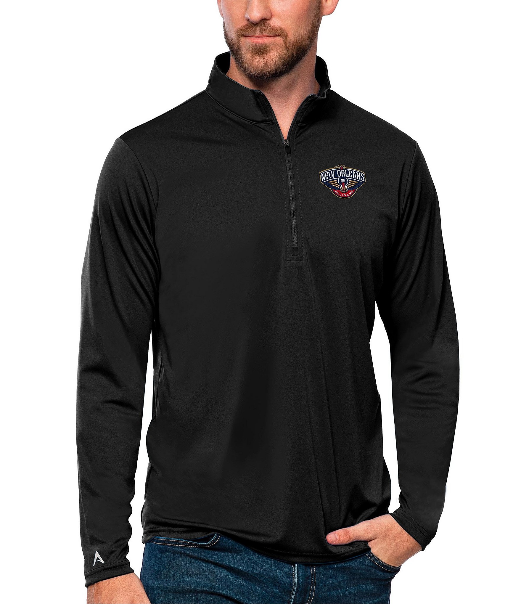 Antigua NBA Western Conference Tribute Quarter-Zip Pullover