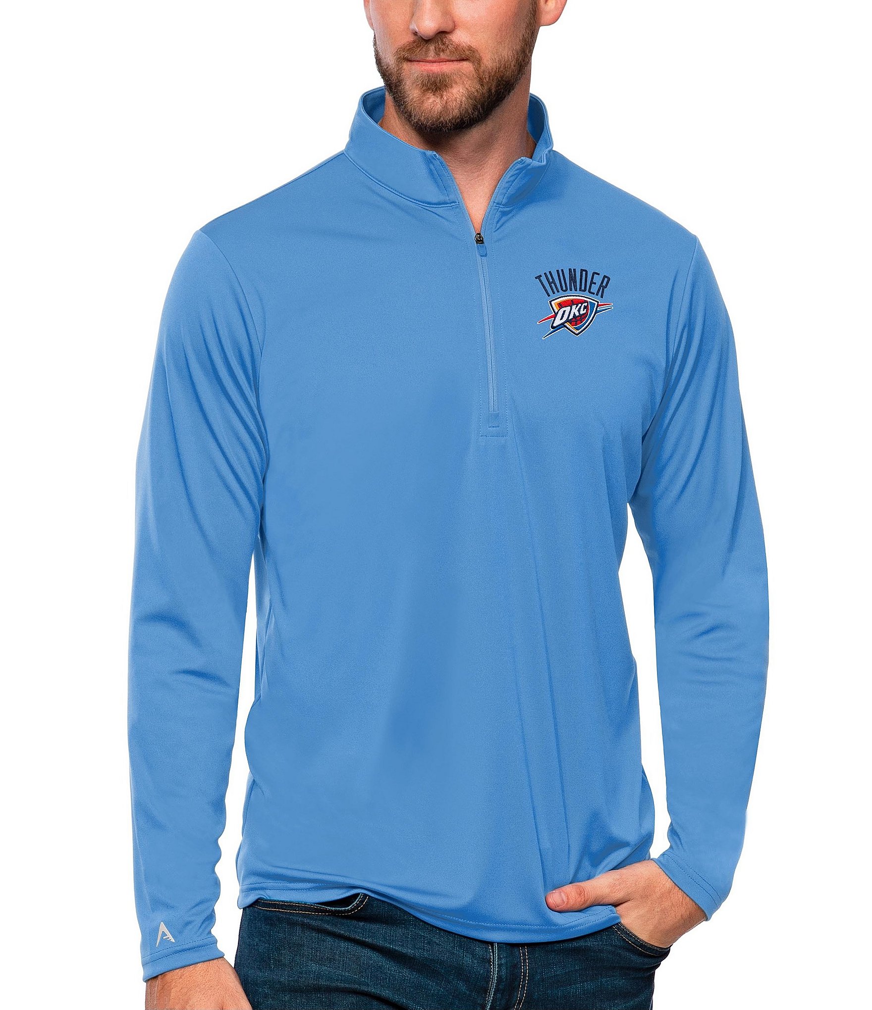 Antigua NBA Western Conference Tribute Quarter-Zip Pullover