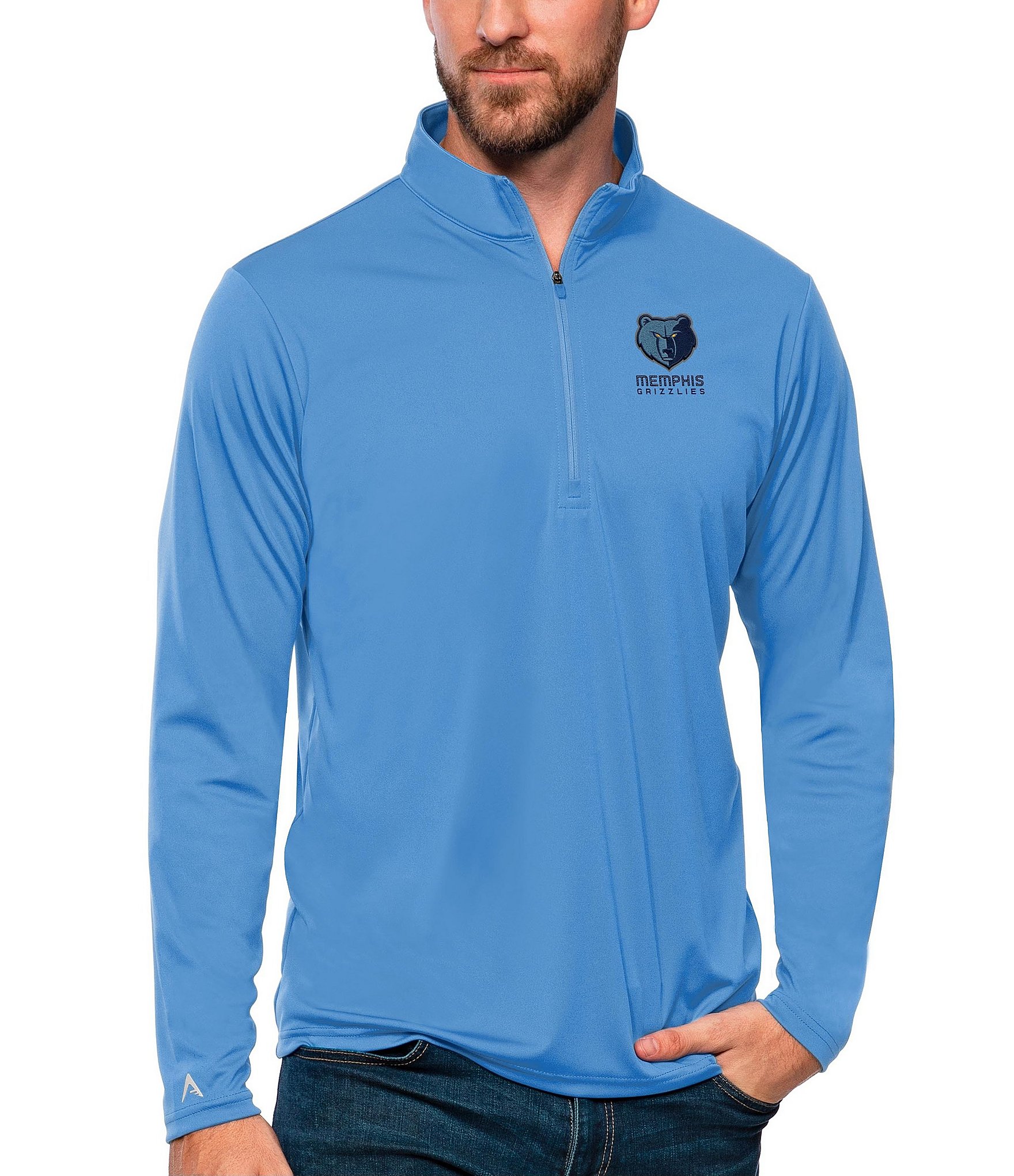 Antigua NHL Western Conference Strong Hold Hoodie - S