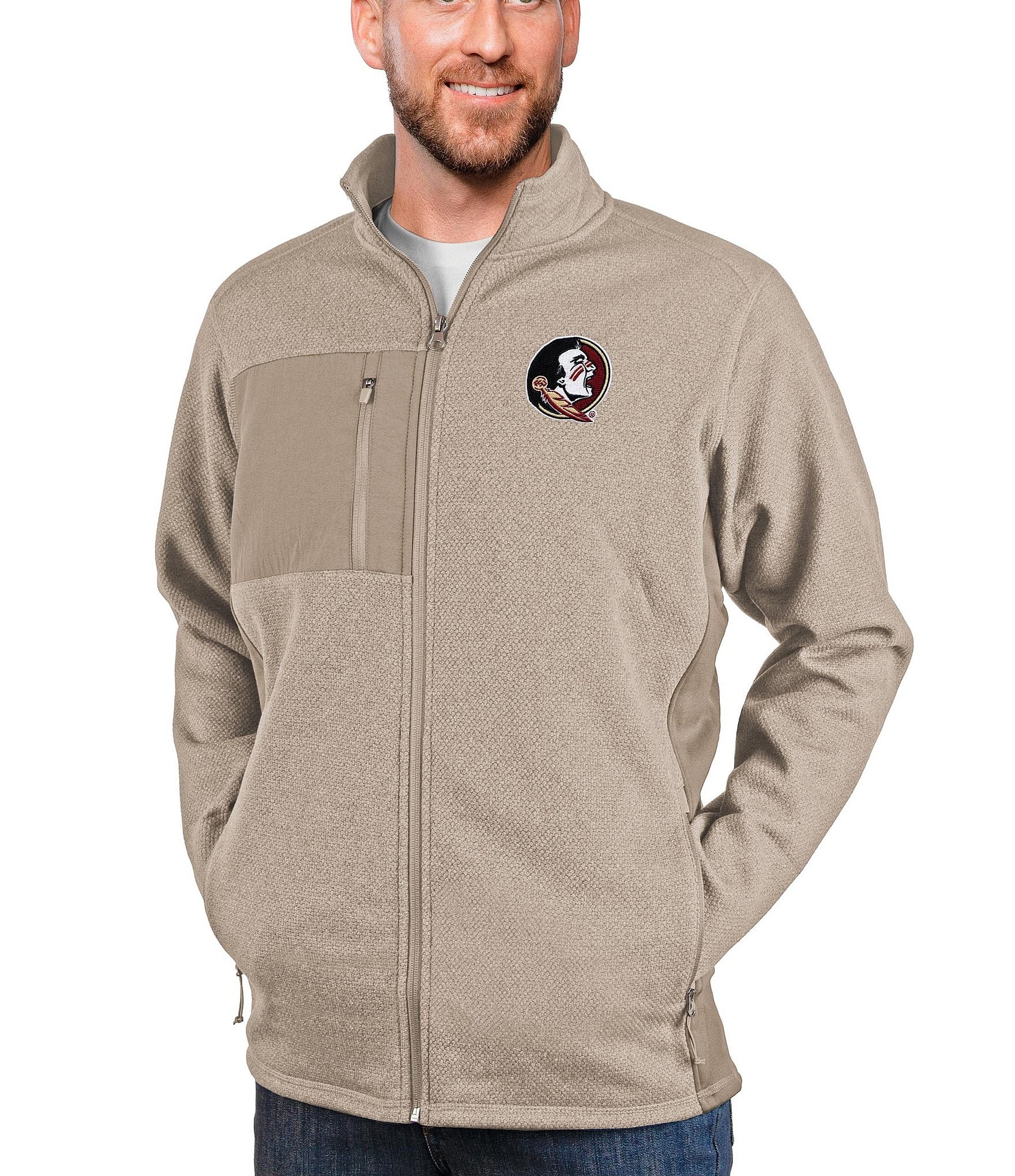 Antigua NCAA ACC Course Full-Zip Jacket