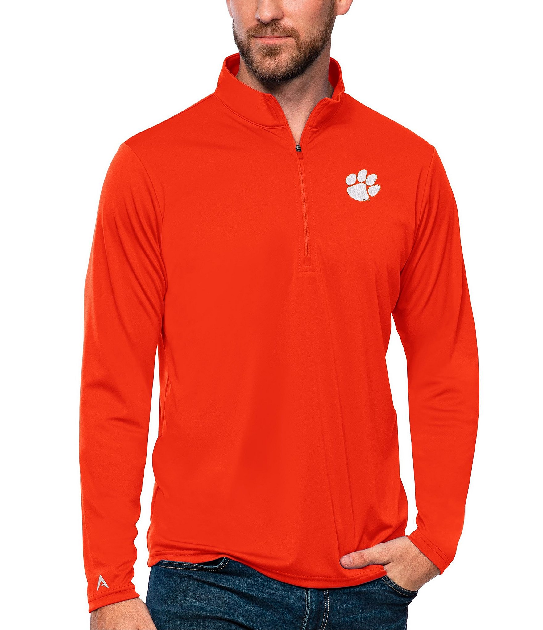 antigua clemson pullover