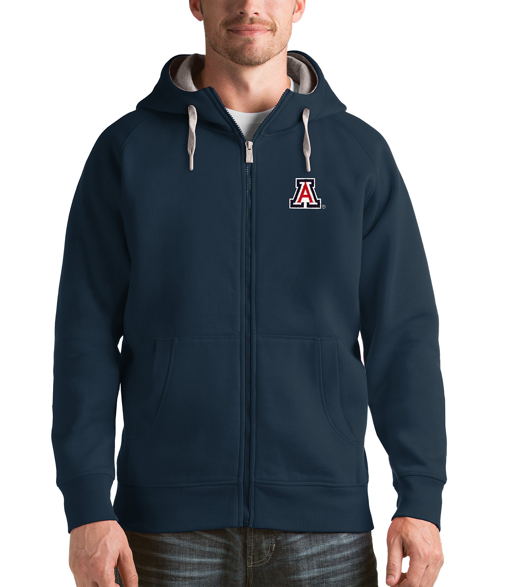 Antigua NCAA Full-Zip Hooded Jacket