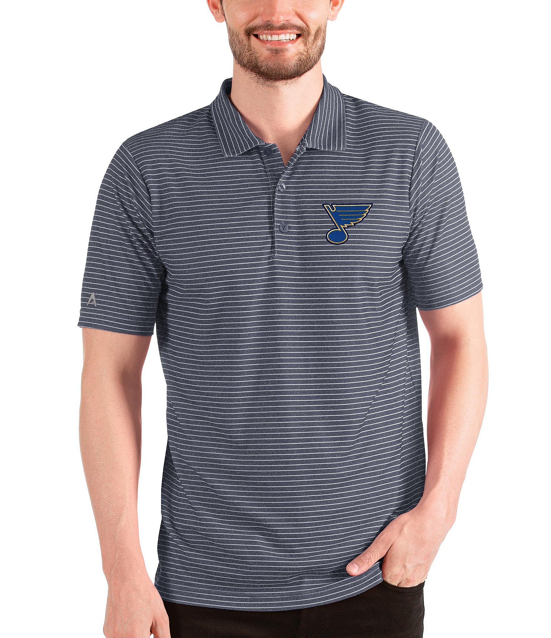 Antigua NHL Western Conference Esteem Short-Sleeve Polo Shirt