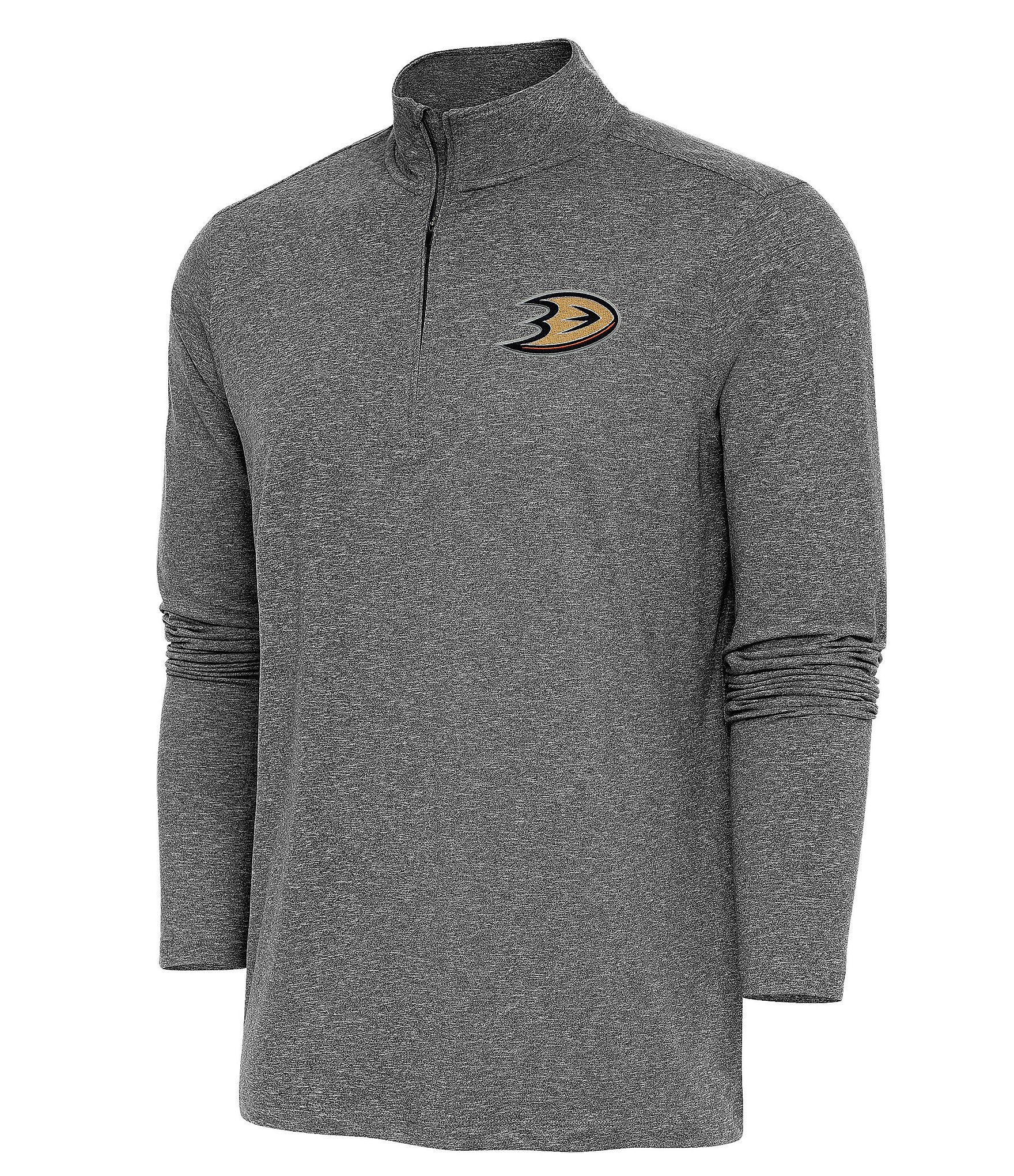 Antigua NHL Western Conference Quarter-Zip Pullover, Mens, S, St Louis Blues Black/Gold